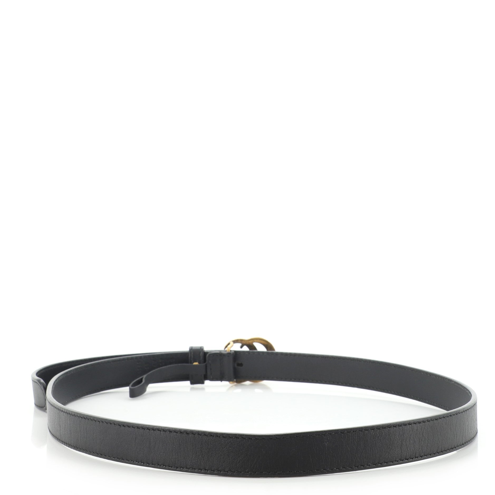 GG Marmont Belt Leather Thin 85