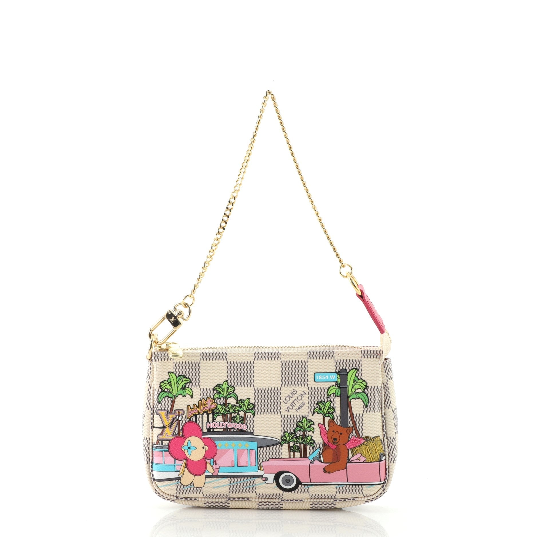Pochette Accessoires Limited Edition Vivienne Xmas Damier Mini