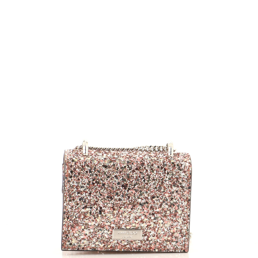 Paris Crossbody Bag Glow-In-The-Dark Glitter Leather Mini