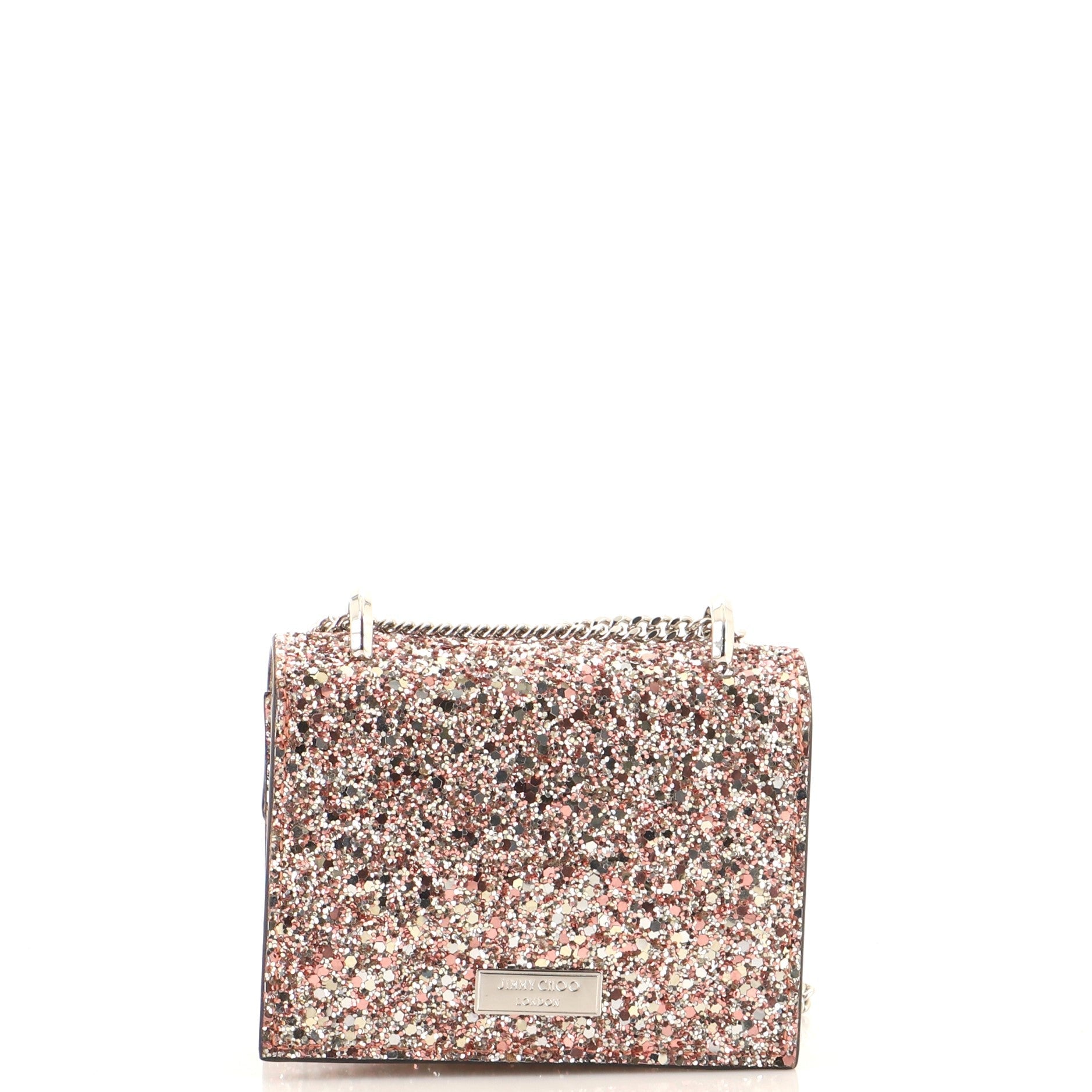 Paris Crossbody Bag Glow-In-The-Dark Glitter Leather Mini