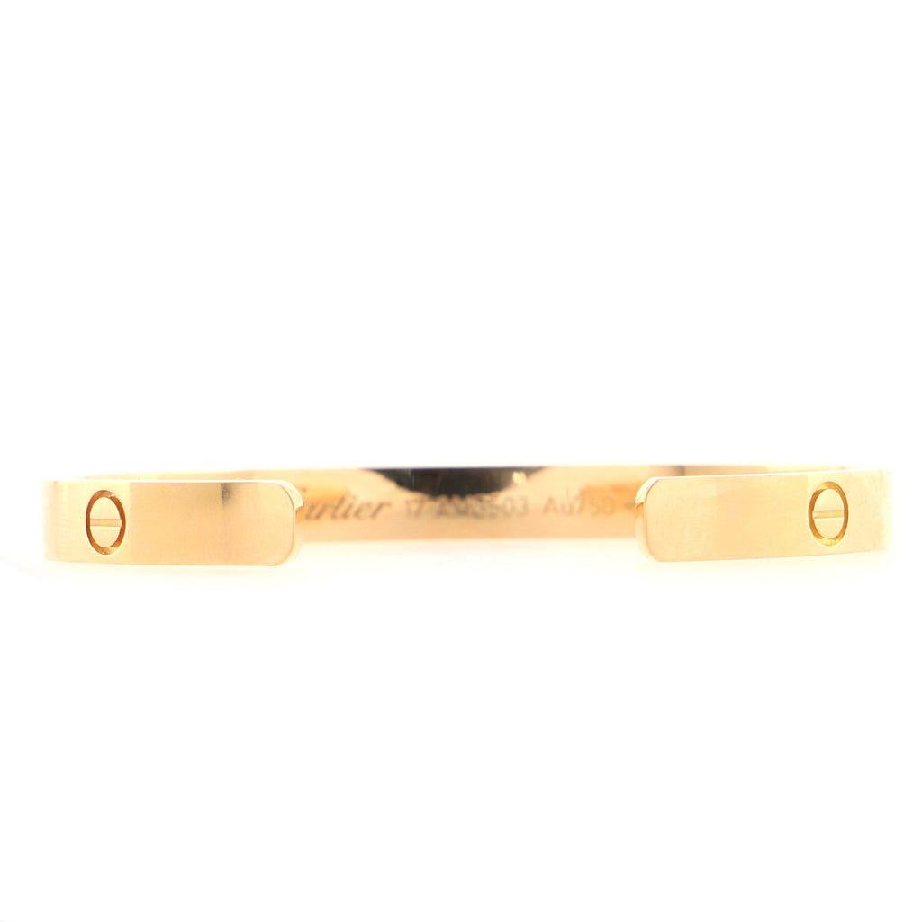 Love Cuff Bracelet 18K Yellow Gold