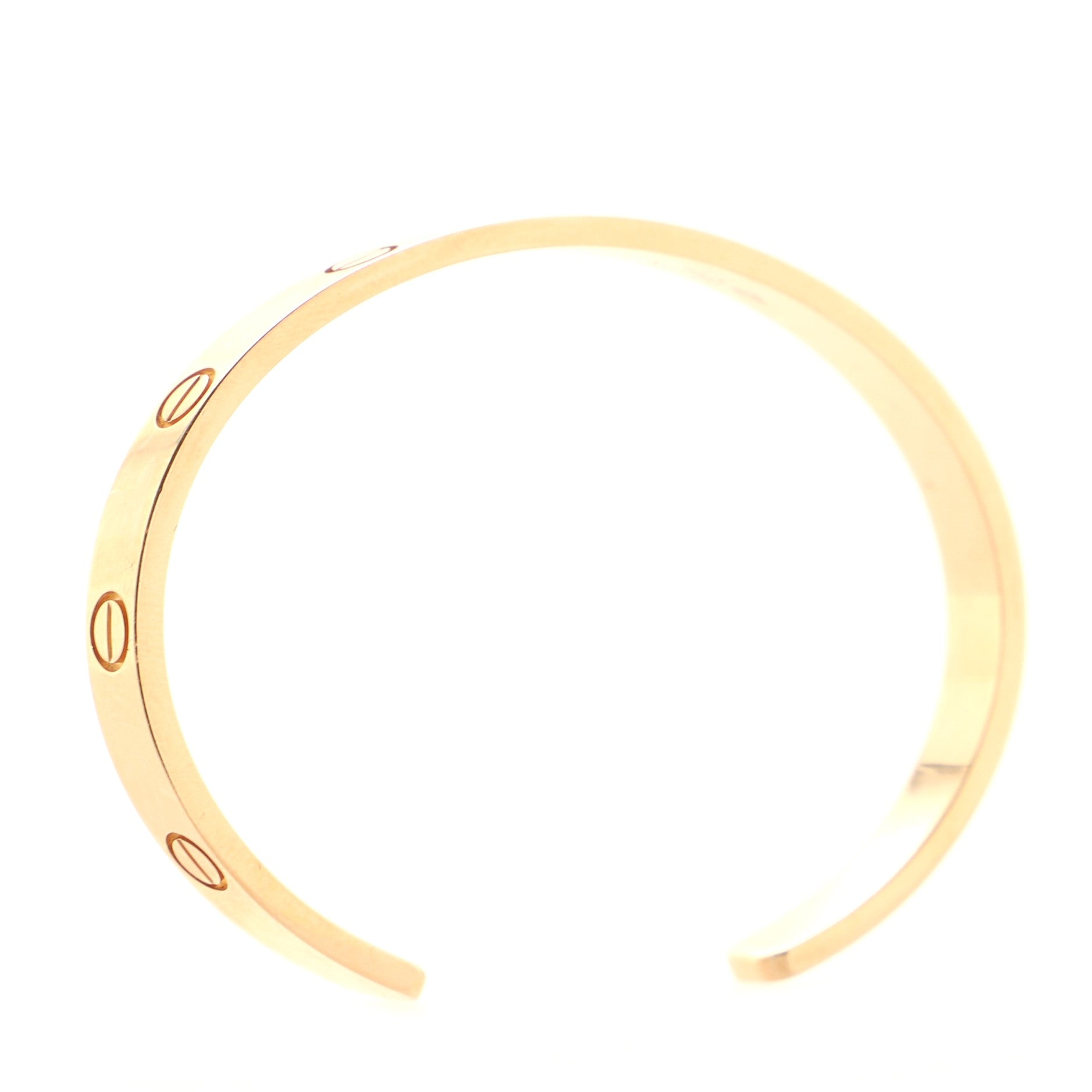 Love Cuff Bracelet 18K Yellow Gold