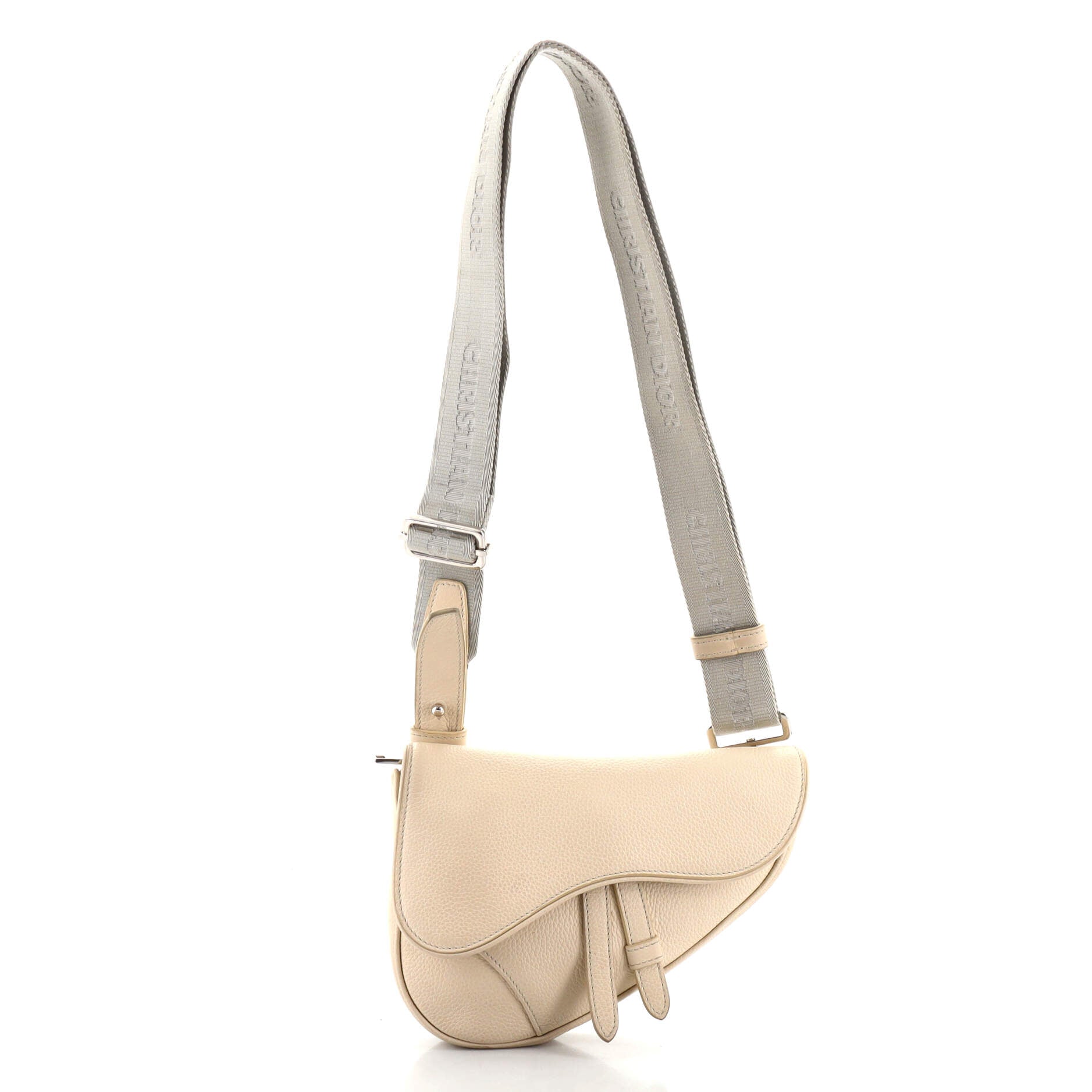 Saddle Crossbody Bag Leather Mini