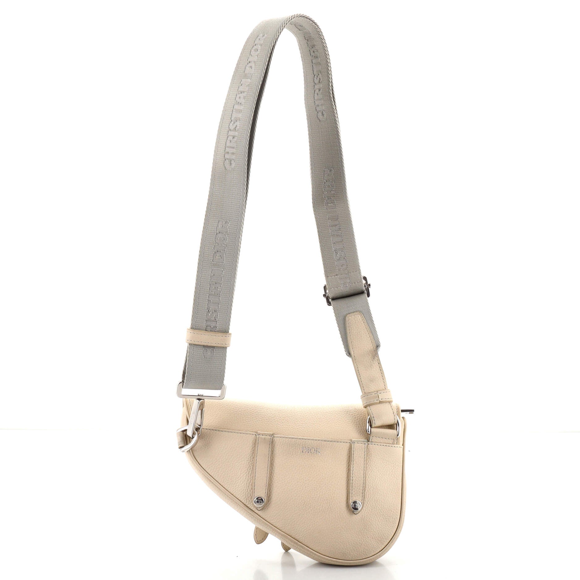 Saddle Crossbody Bag Leather Mini