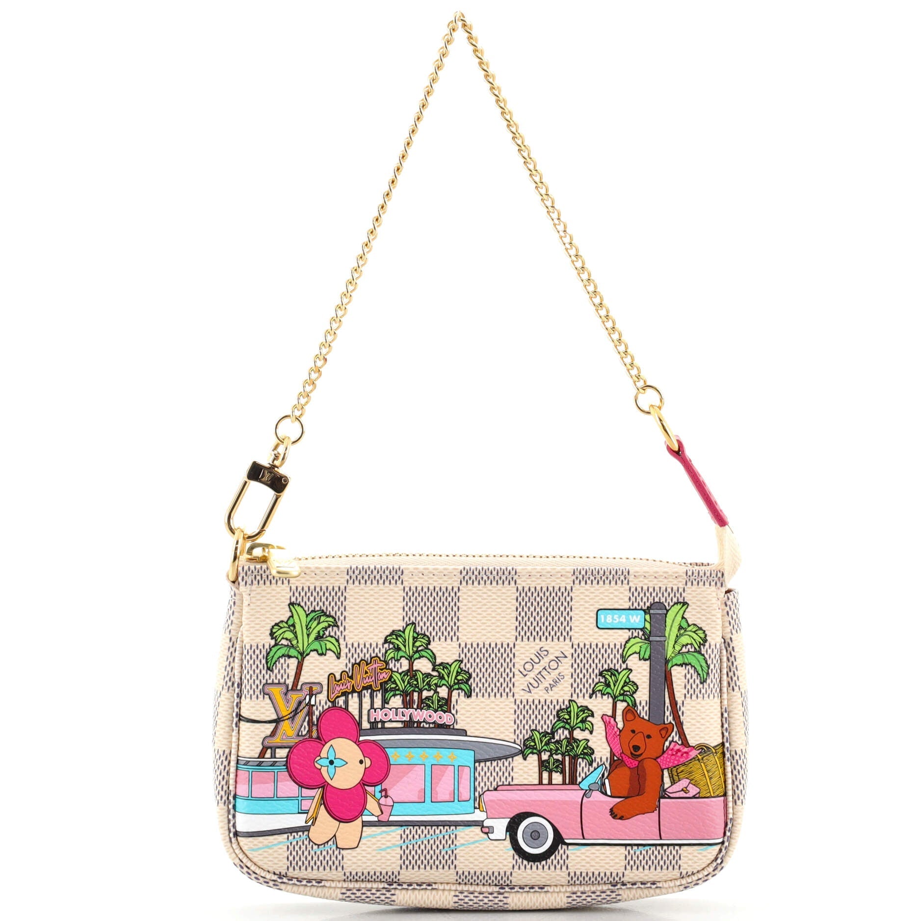 Pochette Accessoires Limited Edition Vivienne Xmas Damier Mini