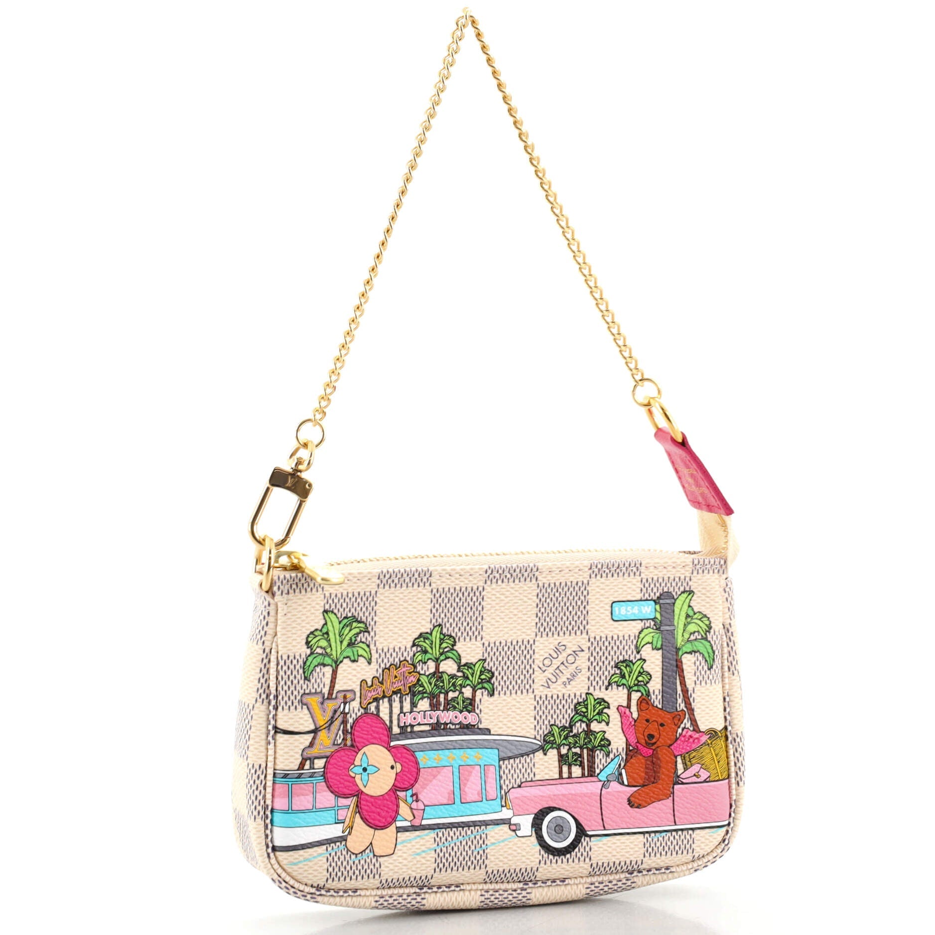 Pochette Accessoires Limited Edition Vivienne Xmas Damier Mini
