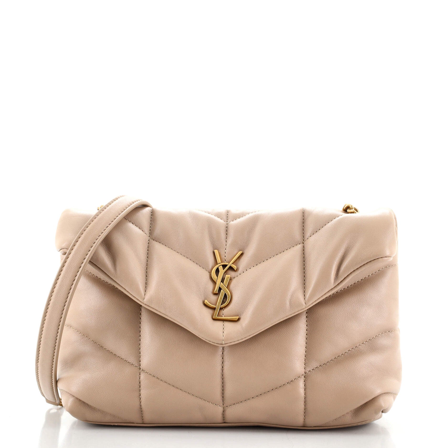 LouLou Puffer Shoulder Bag Quilted Leather Mini