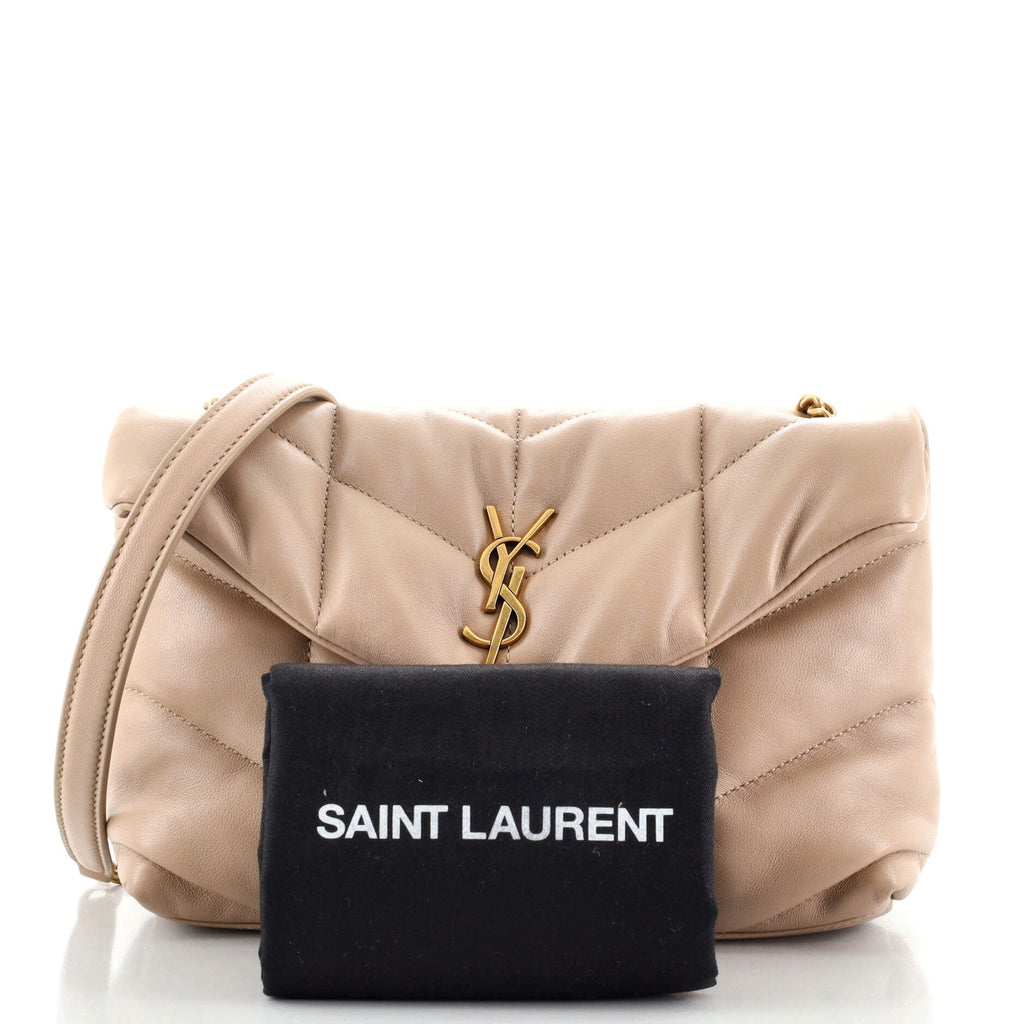 LouLou Puffer Shoulder Bag Quilted Leather Mini
