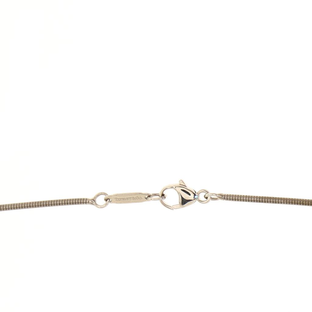 Frank Gehry Equus Pendant Necklace 18K White Gold with Diamond