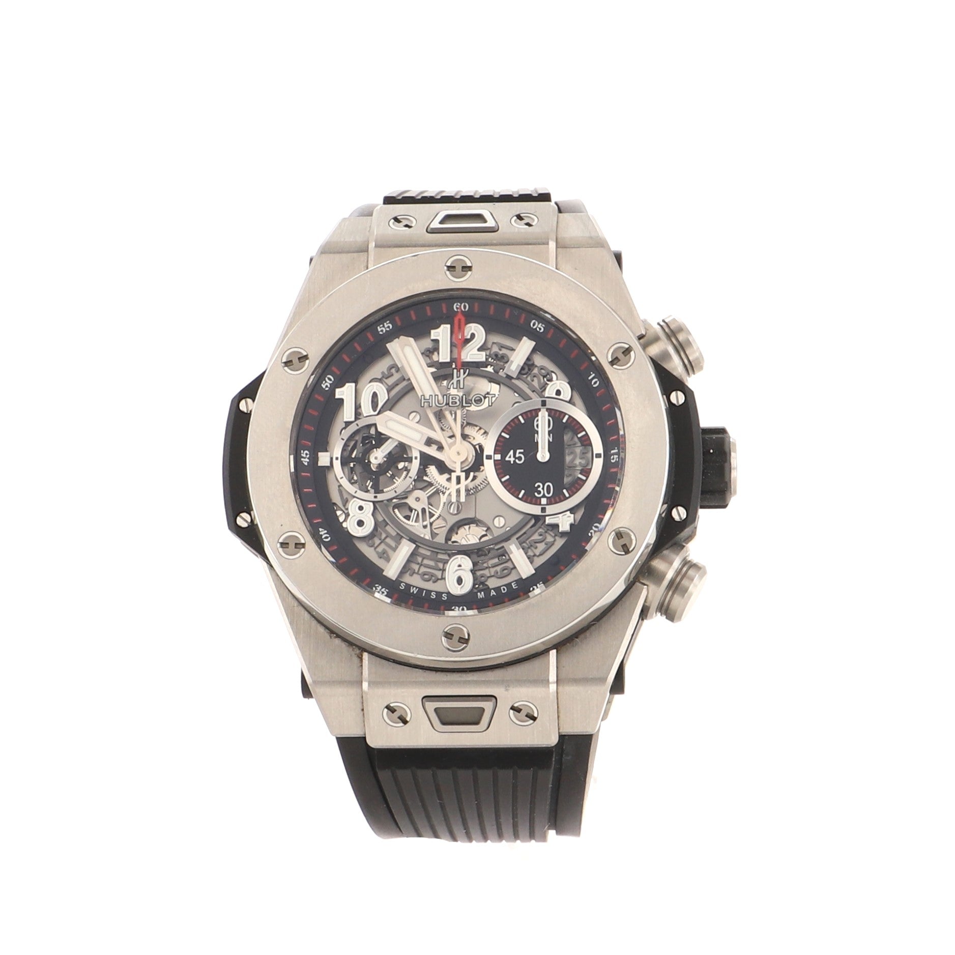 Big Bang Unico Chronograph Automatic Watch Titanium and Rubber 45