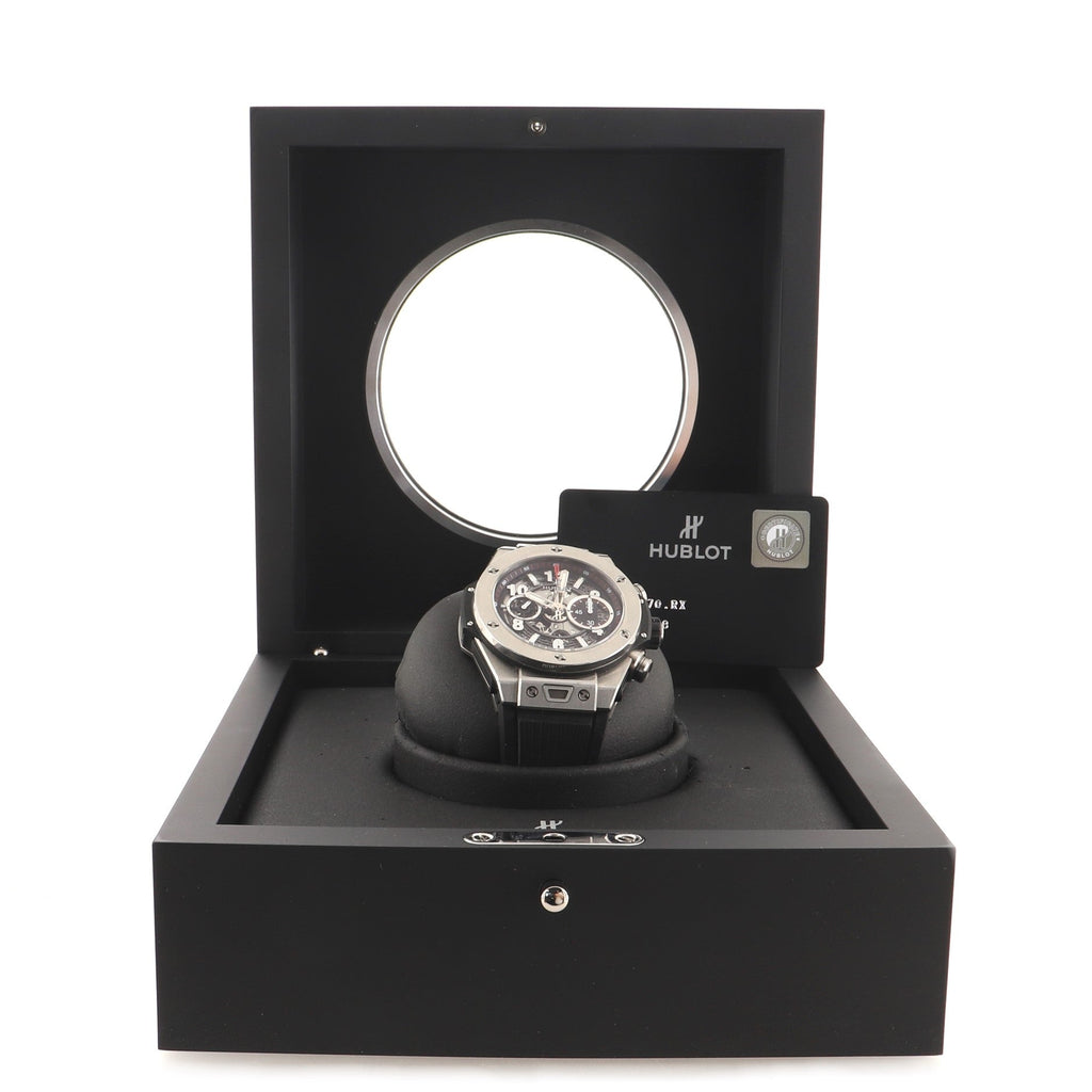 Big Bang Unico Chronograph Automatic Watch Titanium and Rubber 45