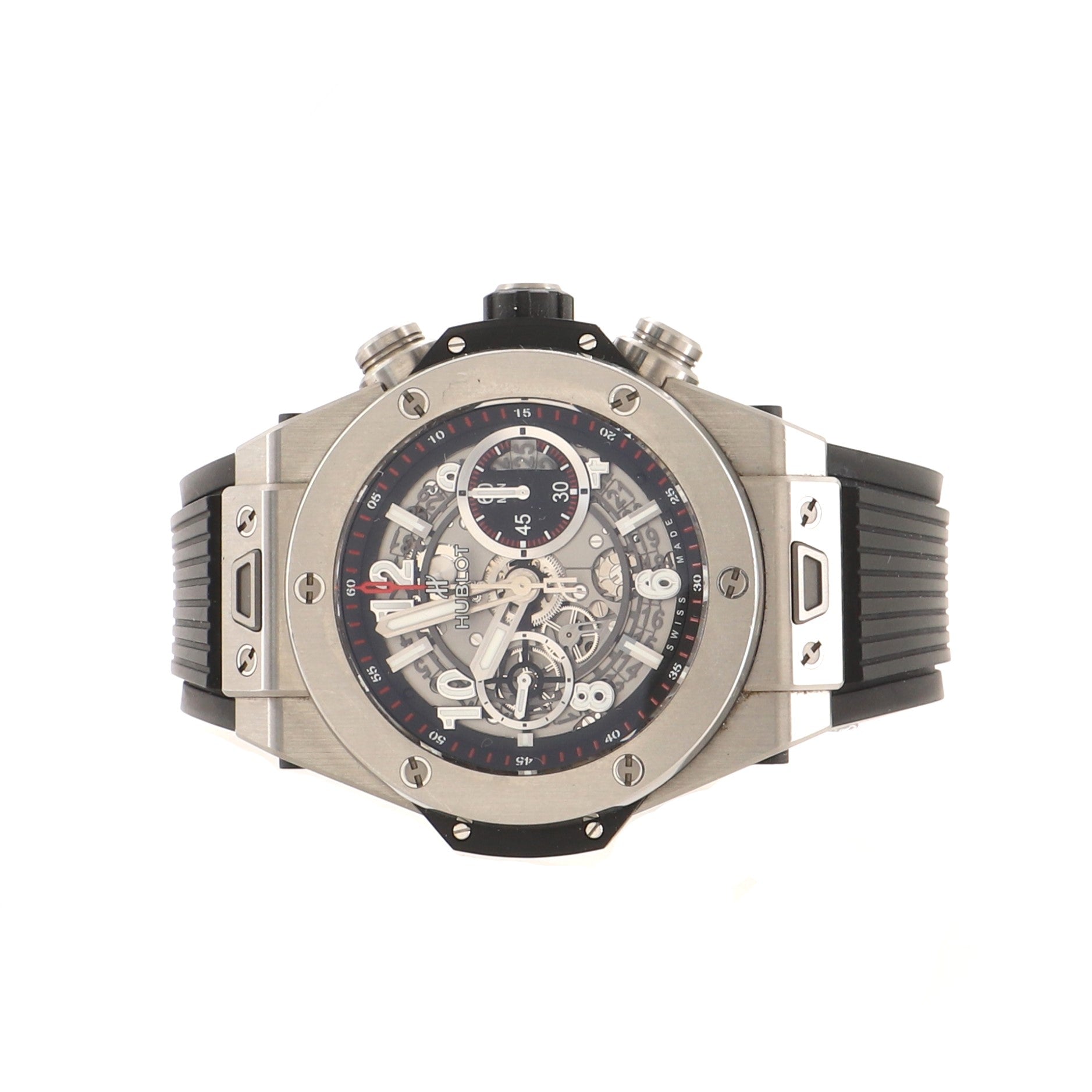 Big Bang Unico Chronograph Automatic Watch Titanium and Rubber 45