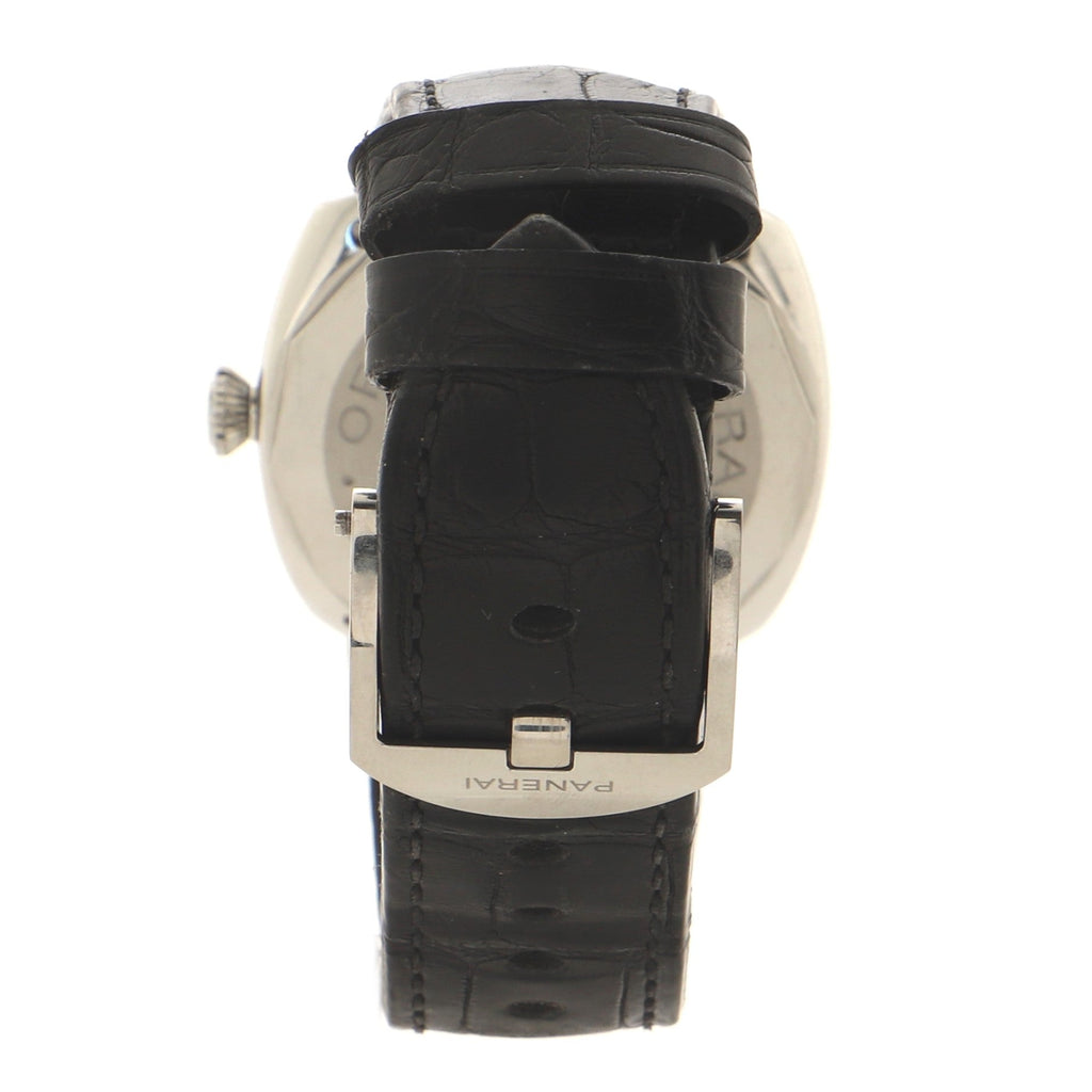 Radiomir Black Seal Manual Watch Stainless Steel and Leather 45