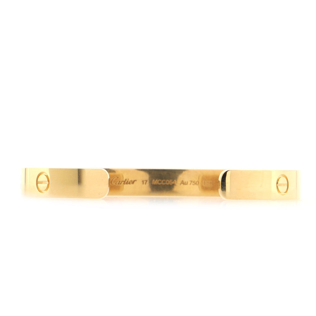 Love Cuff Bracelet 18K Yellow Gold