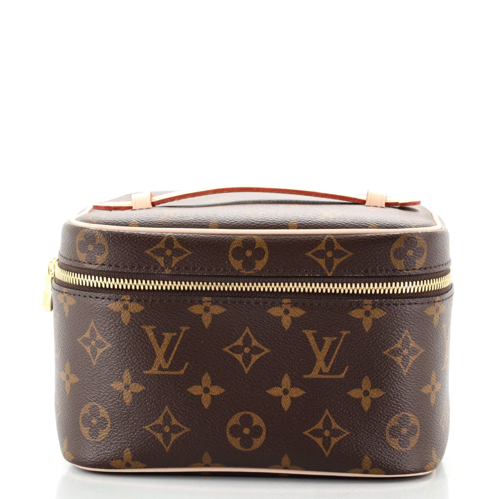 Nice Vanity Case Monogram Canvas Mini