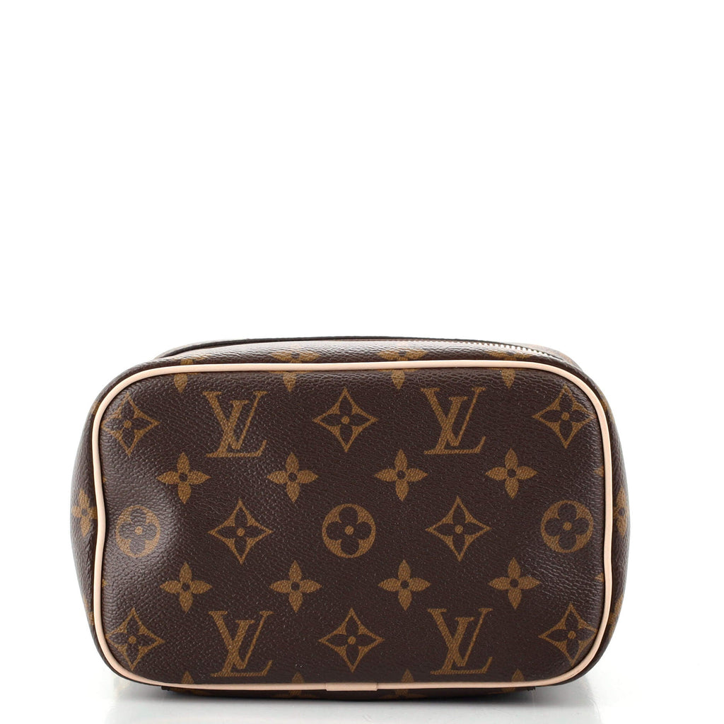 Nice Vanity Case Monogram Canvas Mini