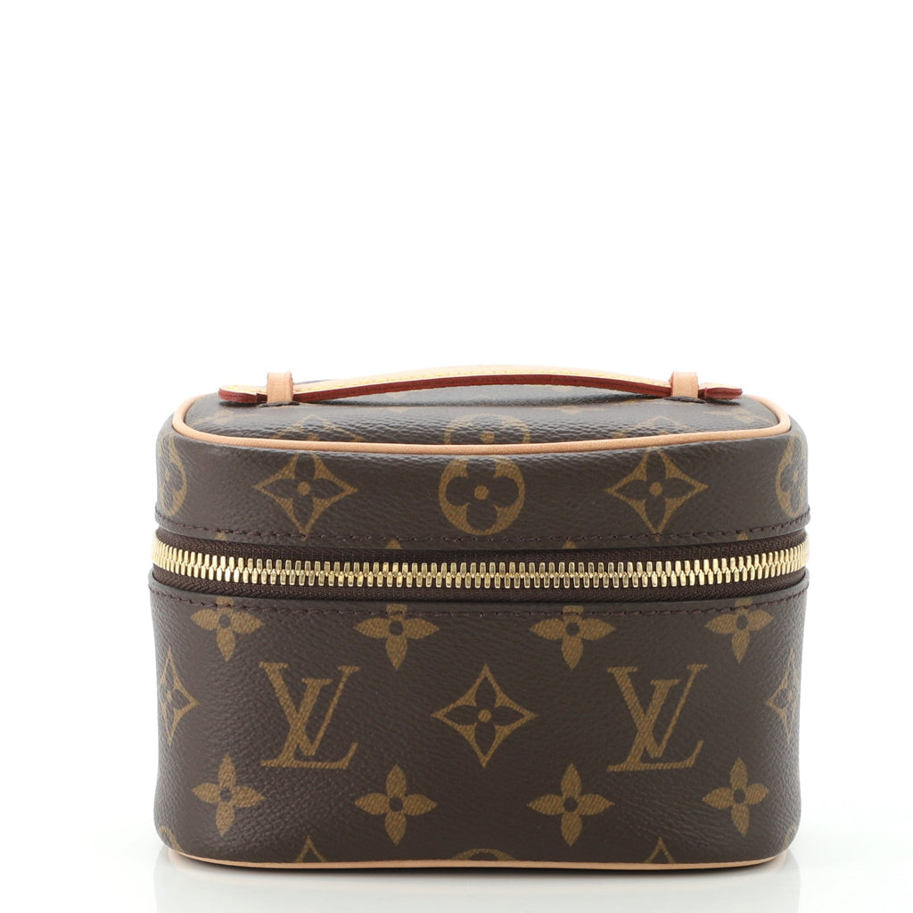 Nice Vanity Case Monogram Canvas Nano