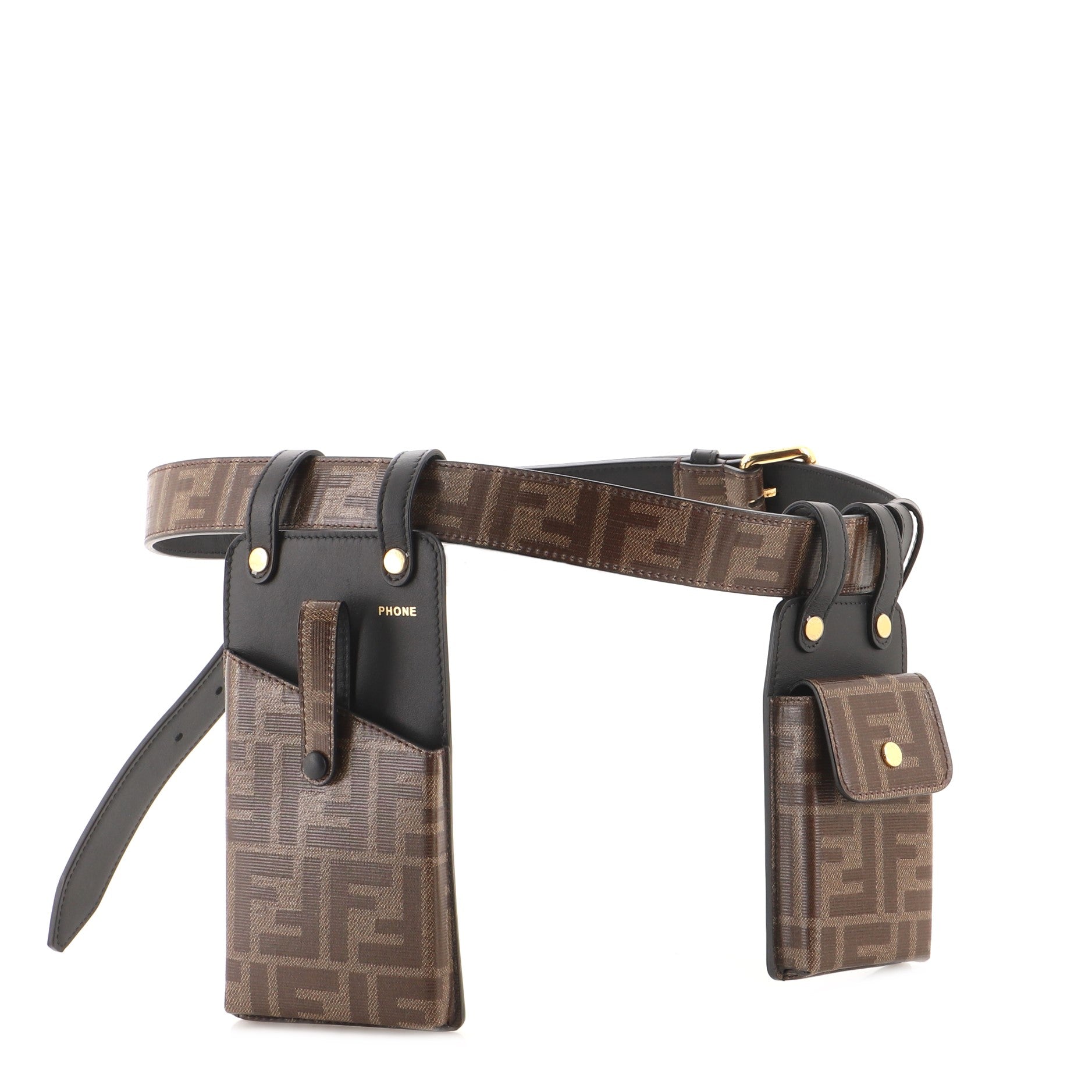 Utility Tool Belt Zucca Coated Canvas with Leather 20