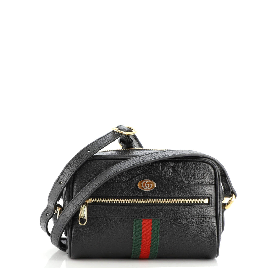Ophidia Shoulder Bag Leather Mini