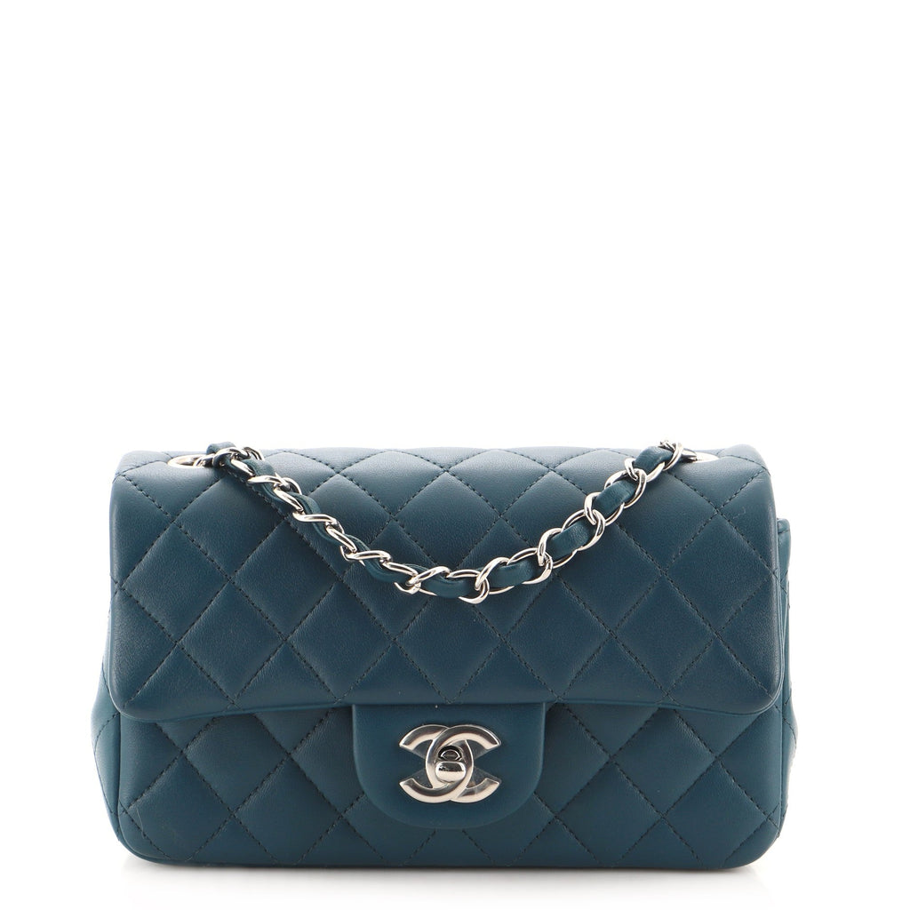 Classic Single Flap Bag Quilted Lambskin Mini