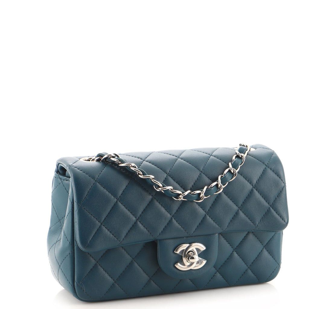 Classic Single Flap Bag Quilted Lambskin Mini