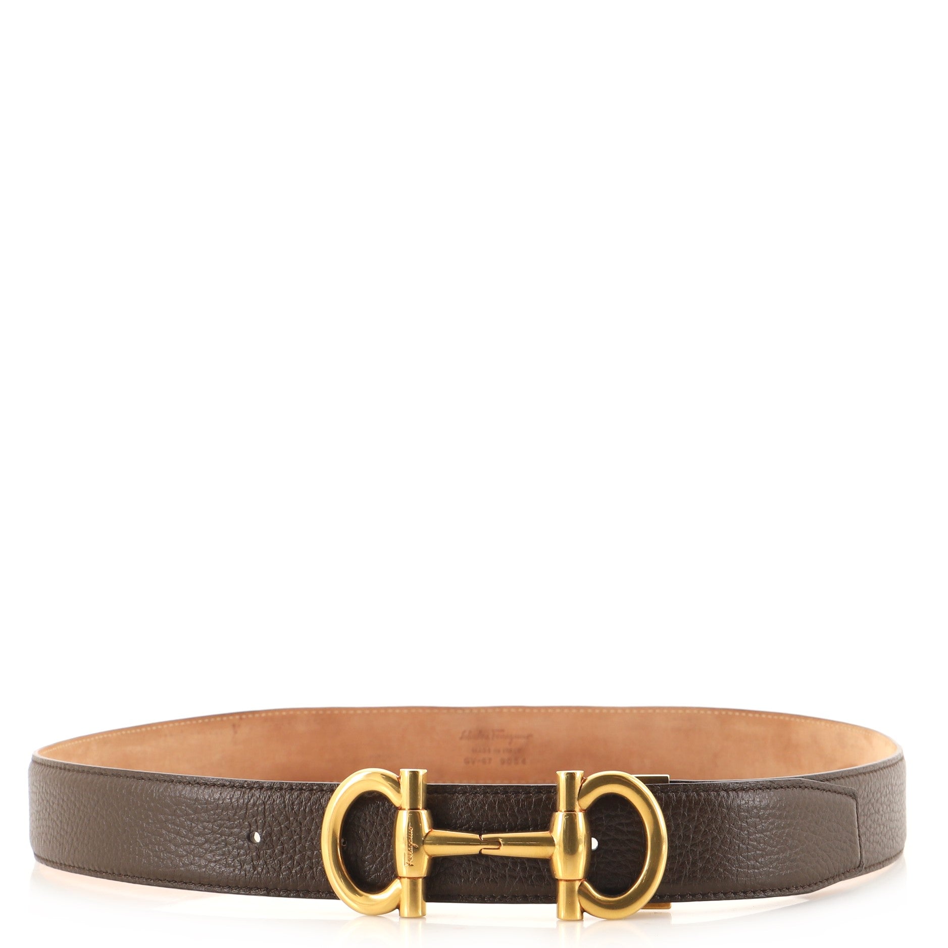 Gancini Belt Leather Medium 95