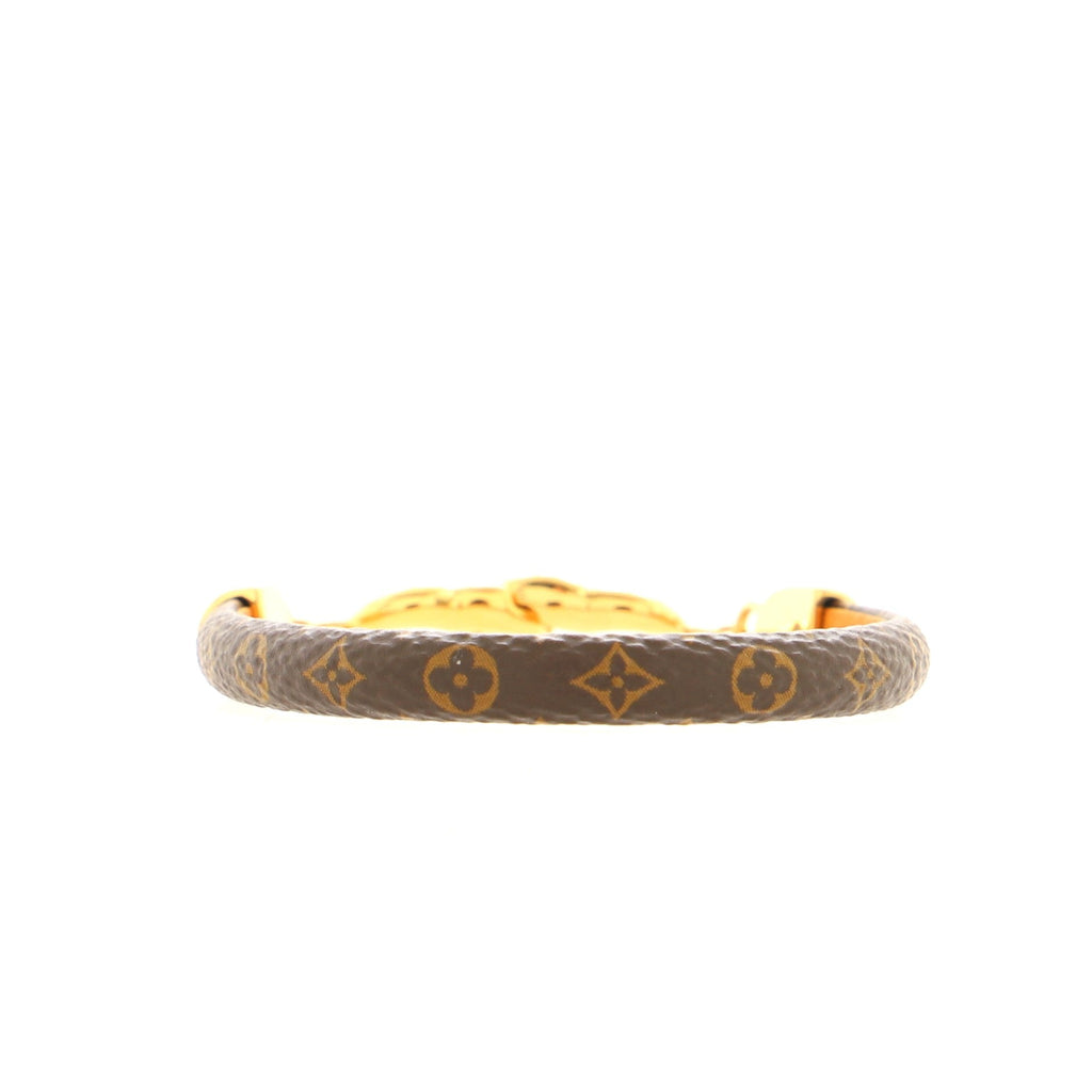 Say Yes Bracelet Monogram Canvas with Metal