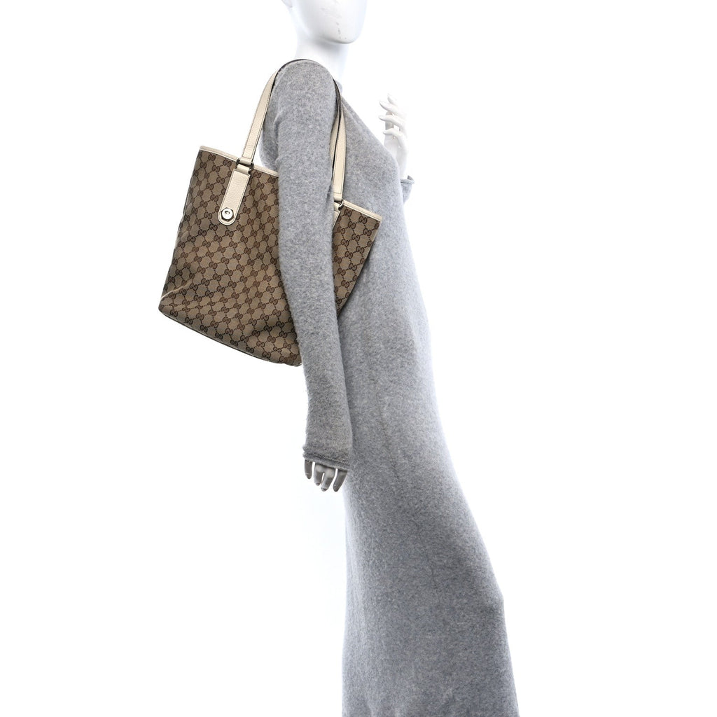 Monogram Charmy Tote Off White