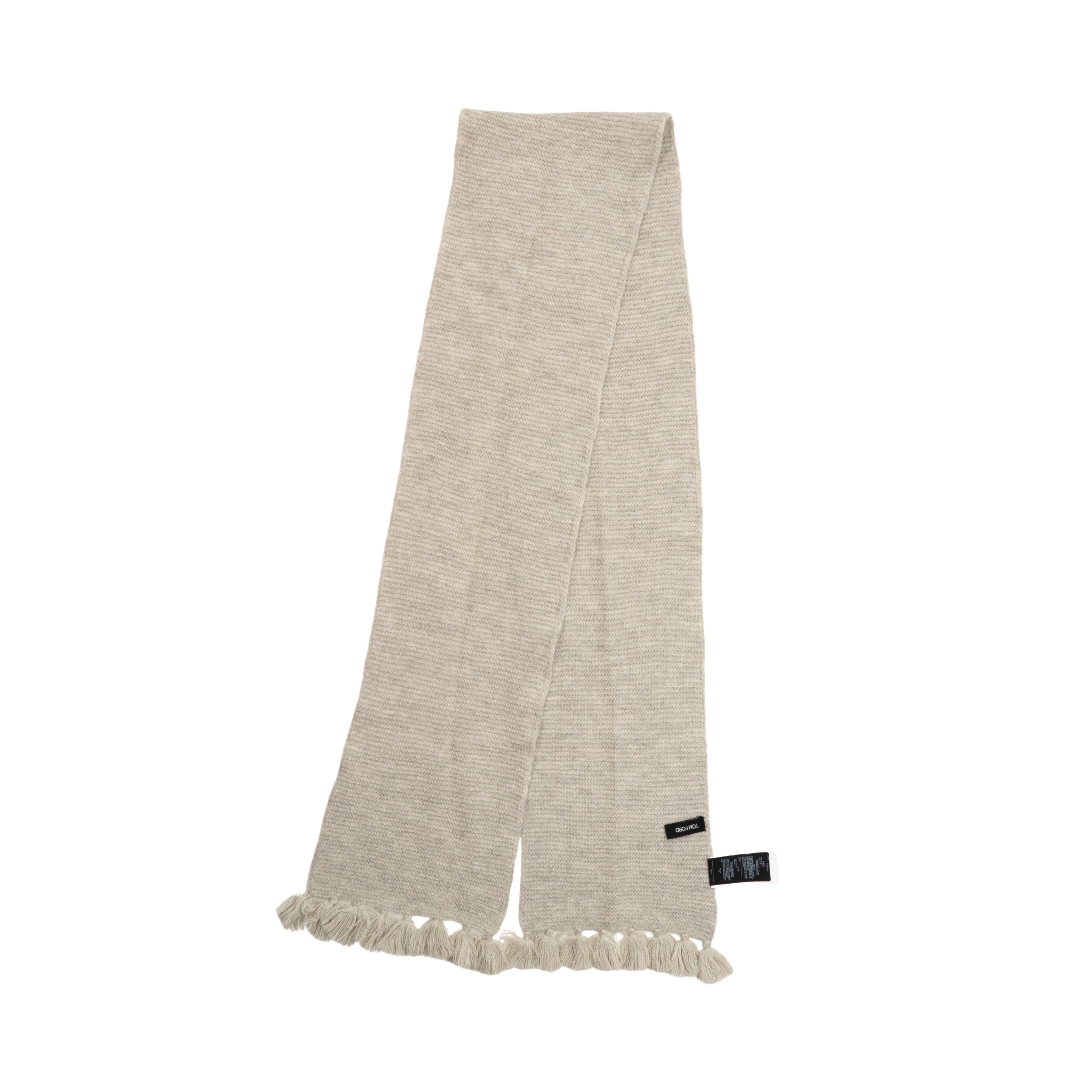 Tom Ford Wool Tassel Scarf