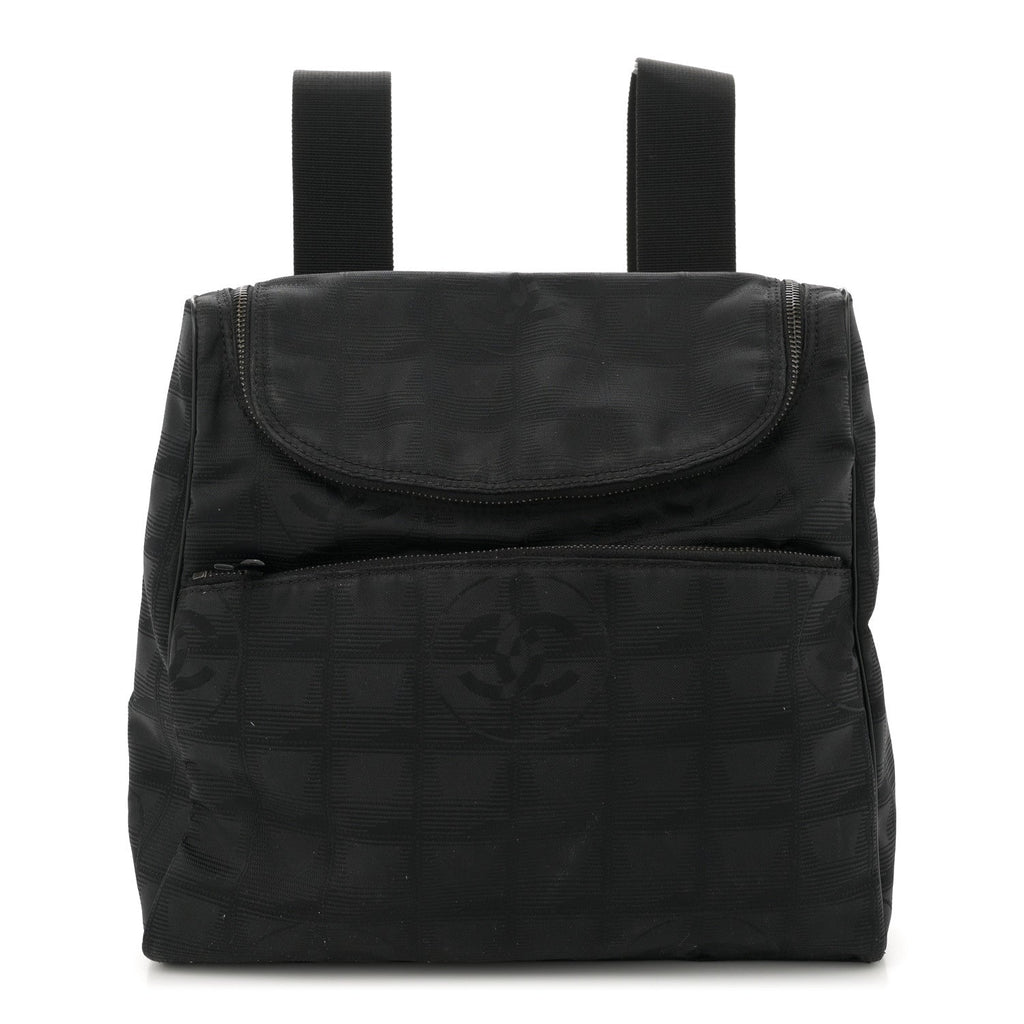 Nylon Travel Backpack Black
