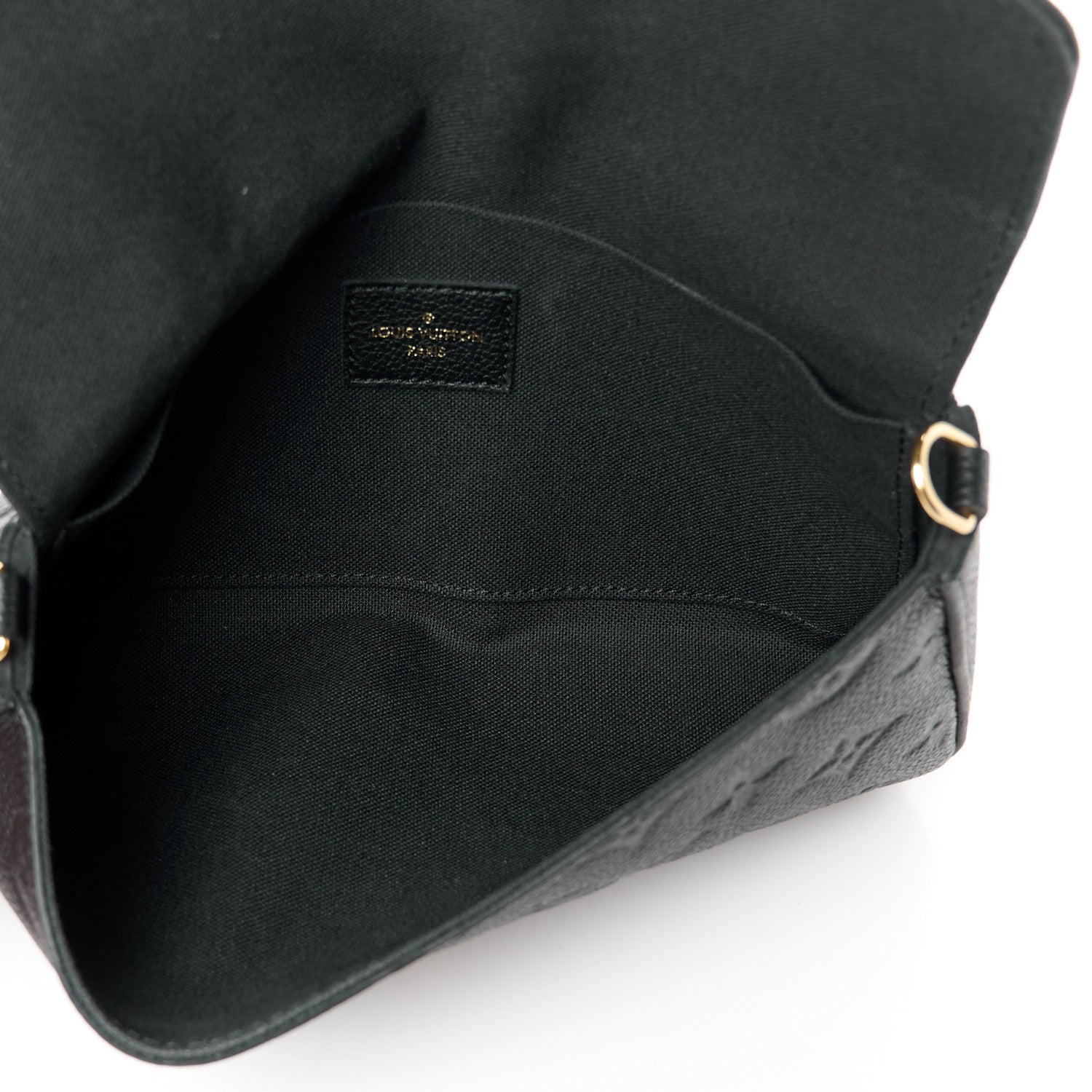 Empreinte Pochette Felicie Chain Wallet Black