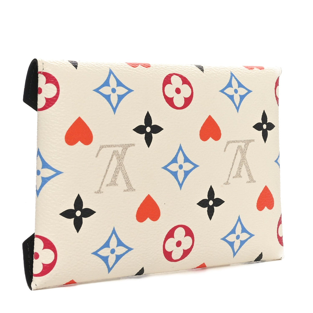 Game On Medium Kirigami Pochette White