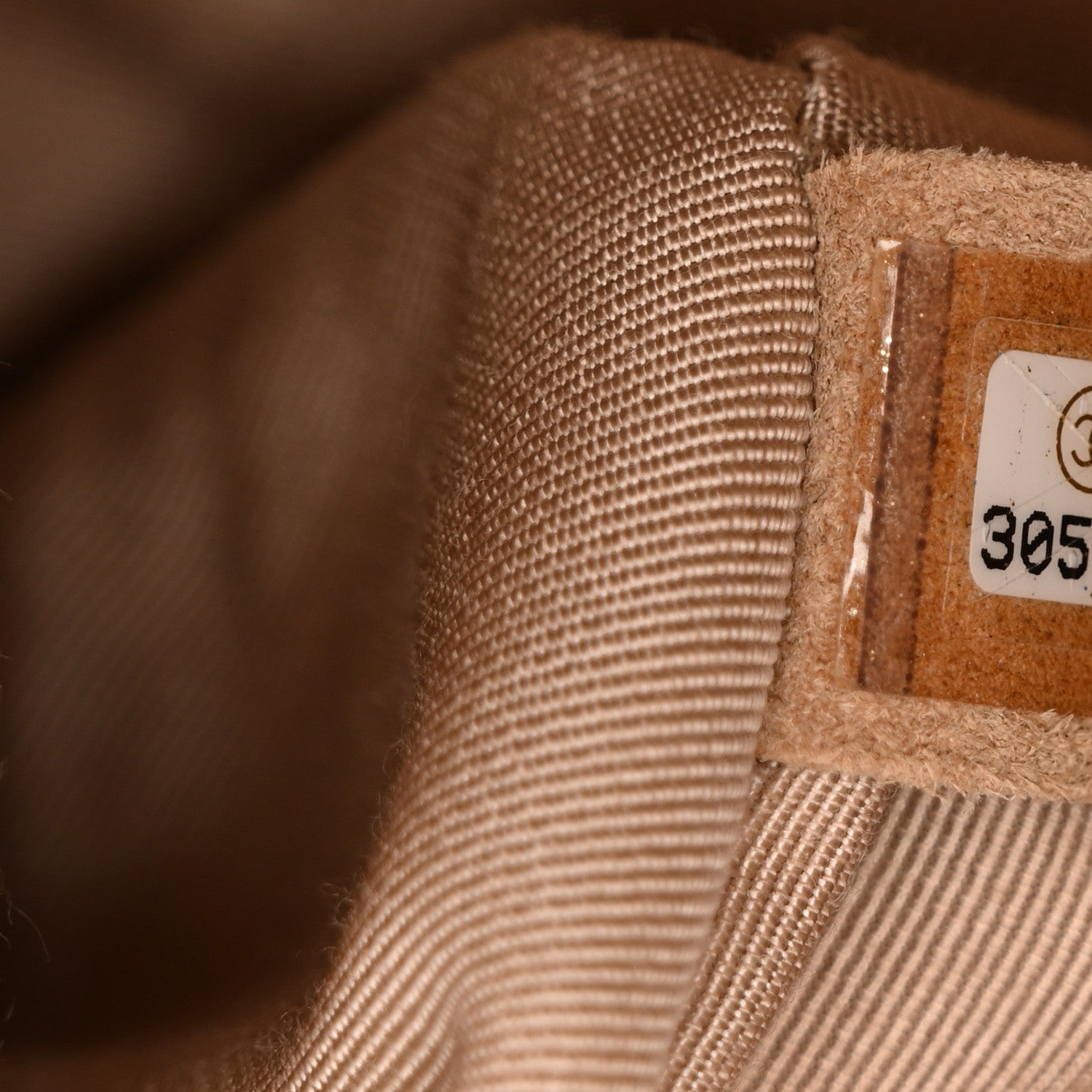 Goatskin Quilted Large Chanel 19 Flap Light Beige