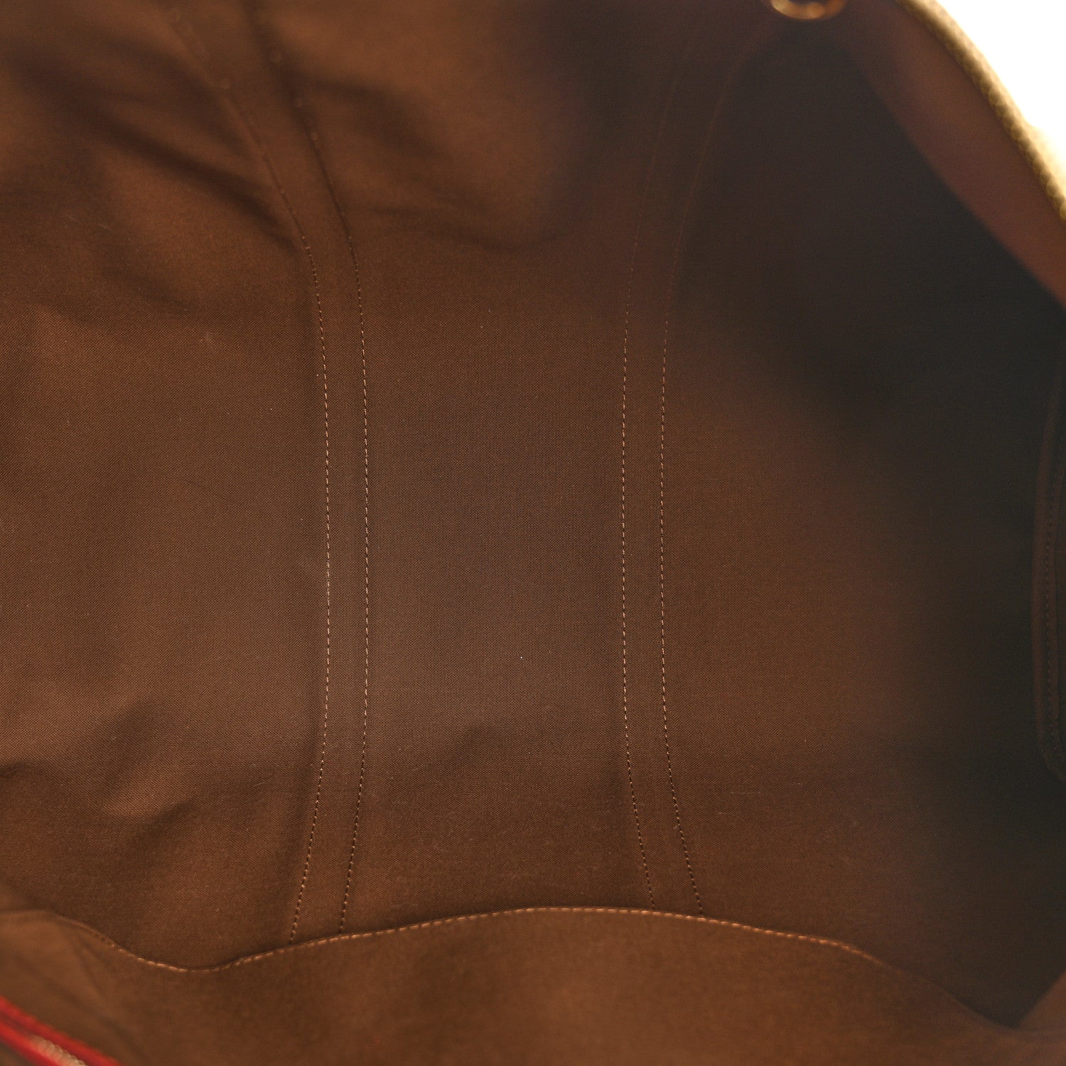 Calfskin Monogram Keepall Bandouliere 50 Coquelicot