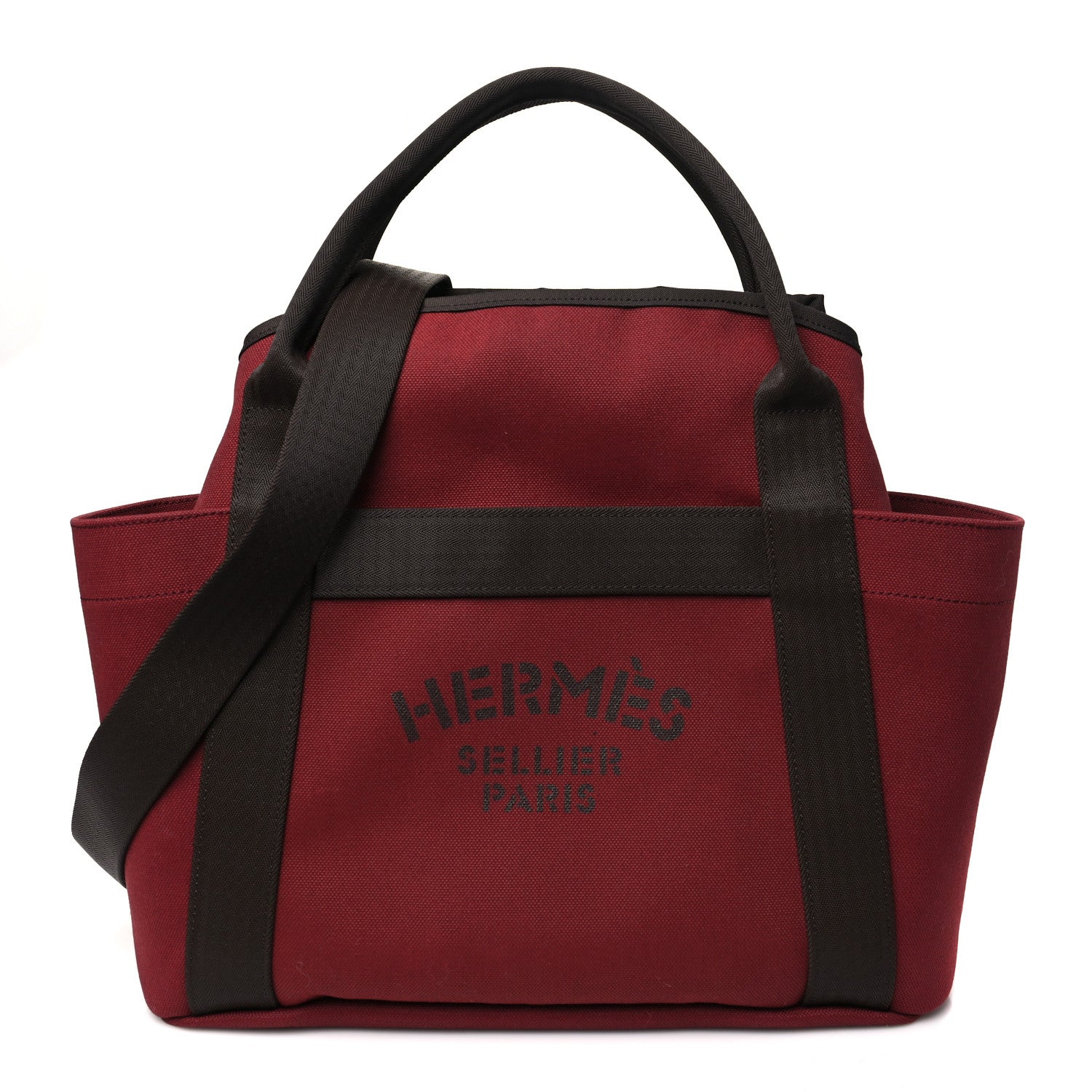 Canvas The Grooming Bag Rouge H Chocolat