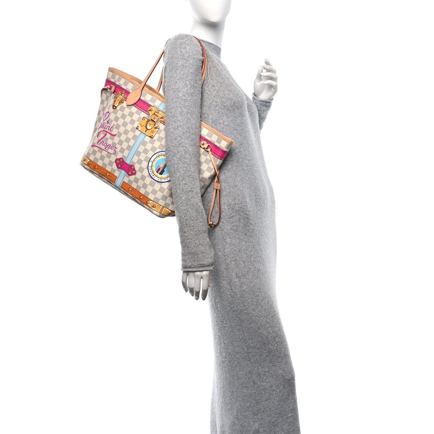 Damier Azur Summer Trunks Saint Tropez Neo Neverfull MM