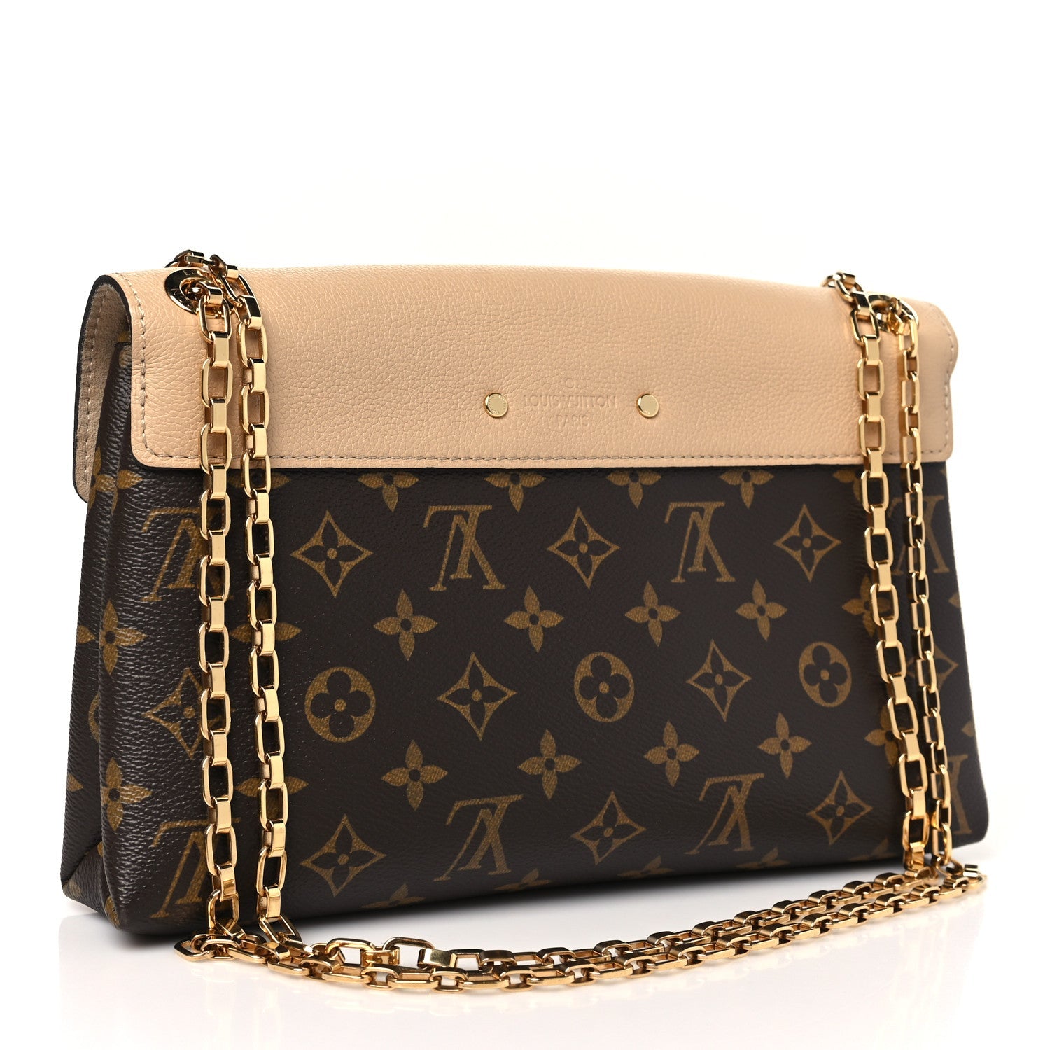 Monogram Pallas Chain  Dune