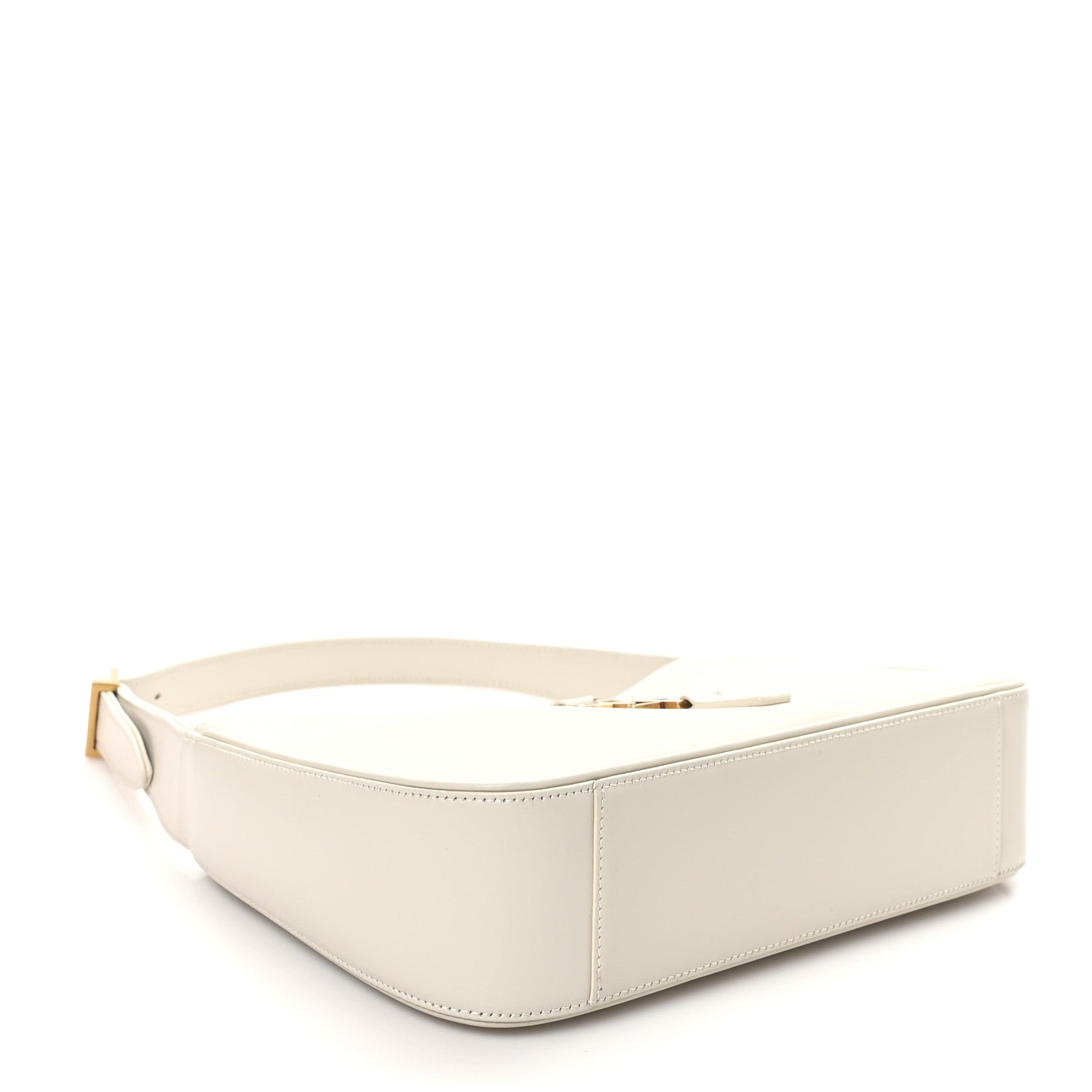 Smooth Calfskin Le 5 A 7 Hobo Blanc Vintage