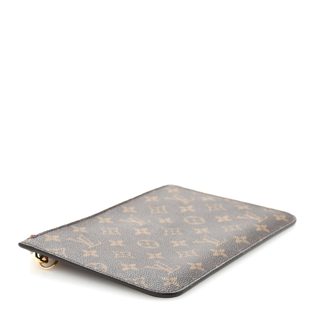 Monogram Neverfull MM GM Pochette Cherry