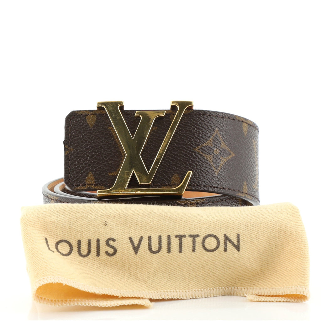 LV Initiales Belt Monogram Canvas Wide 85