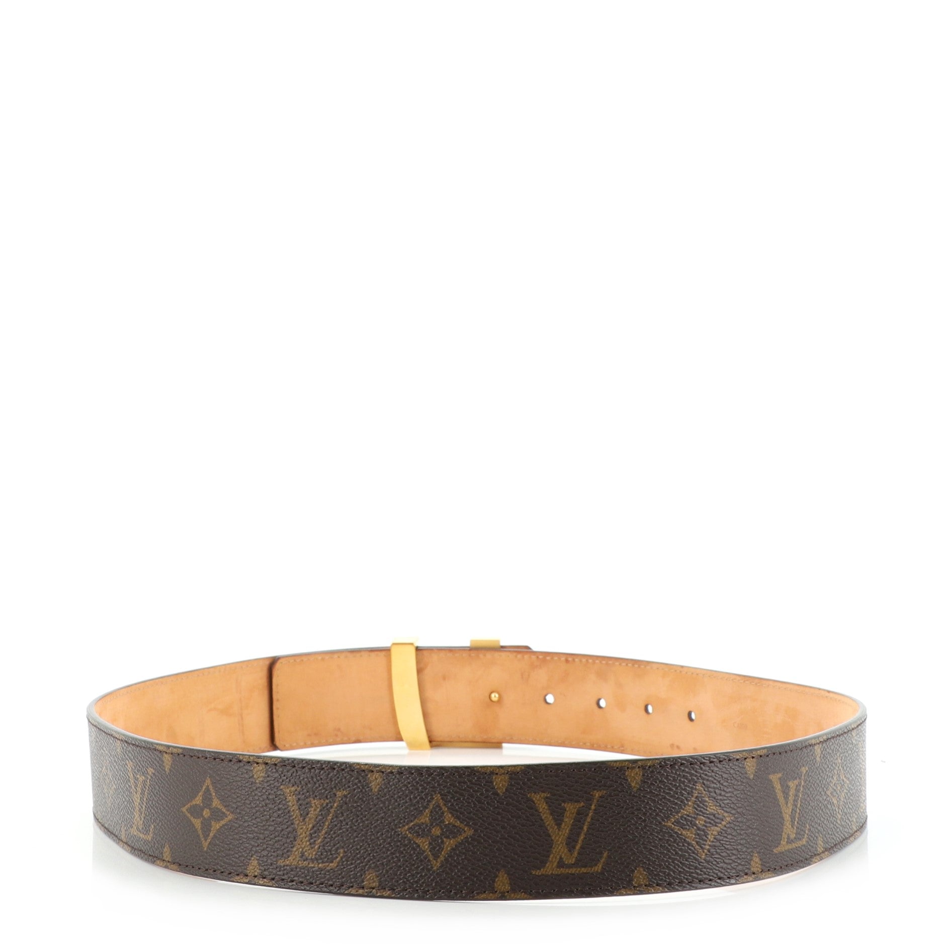 LV Initiales Belt Monogram Canvas Wide 85