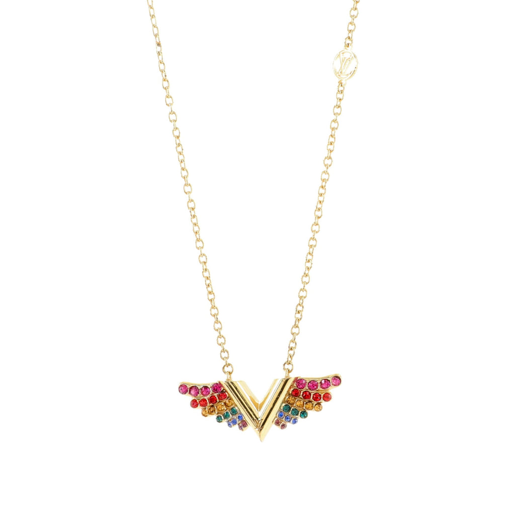 Essential V California Dreaming Necklace Metal with Crystals