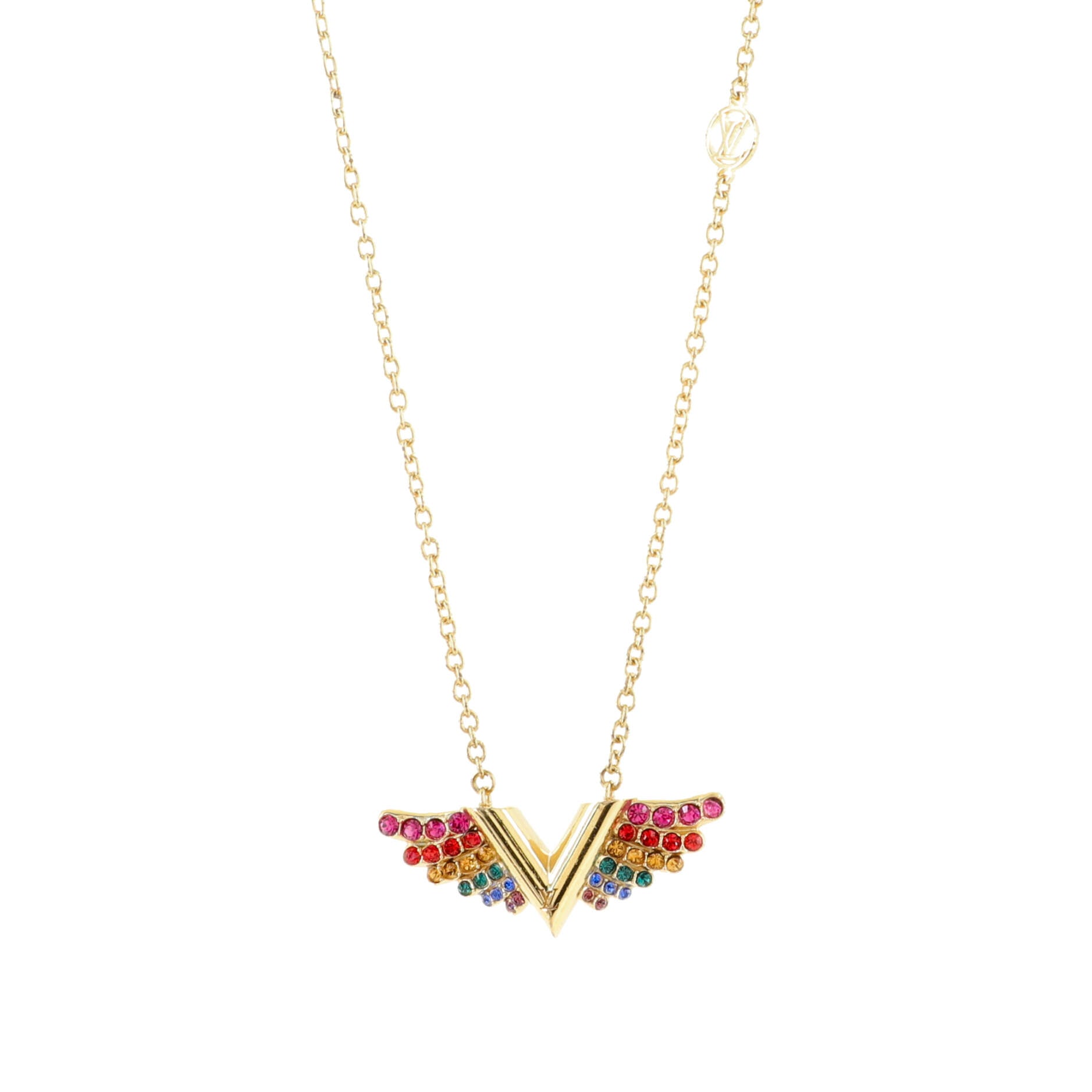 Essential V California Dreaming Necklace Metal with Crystals
