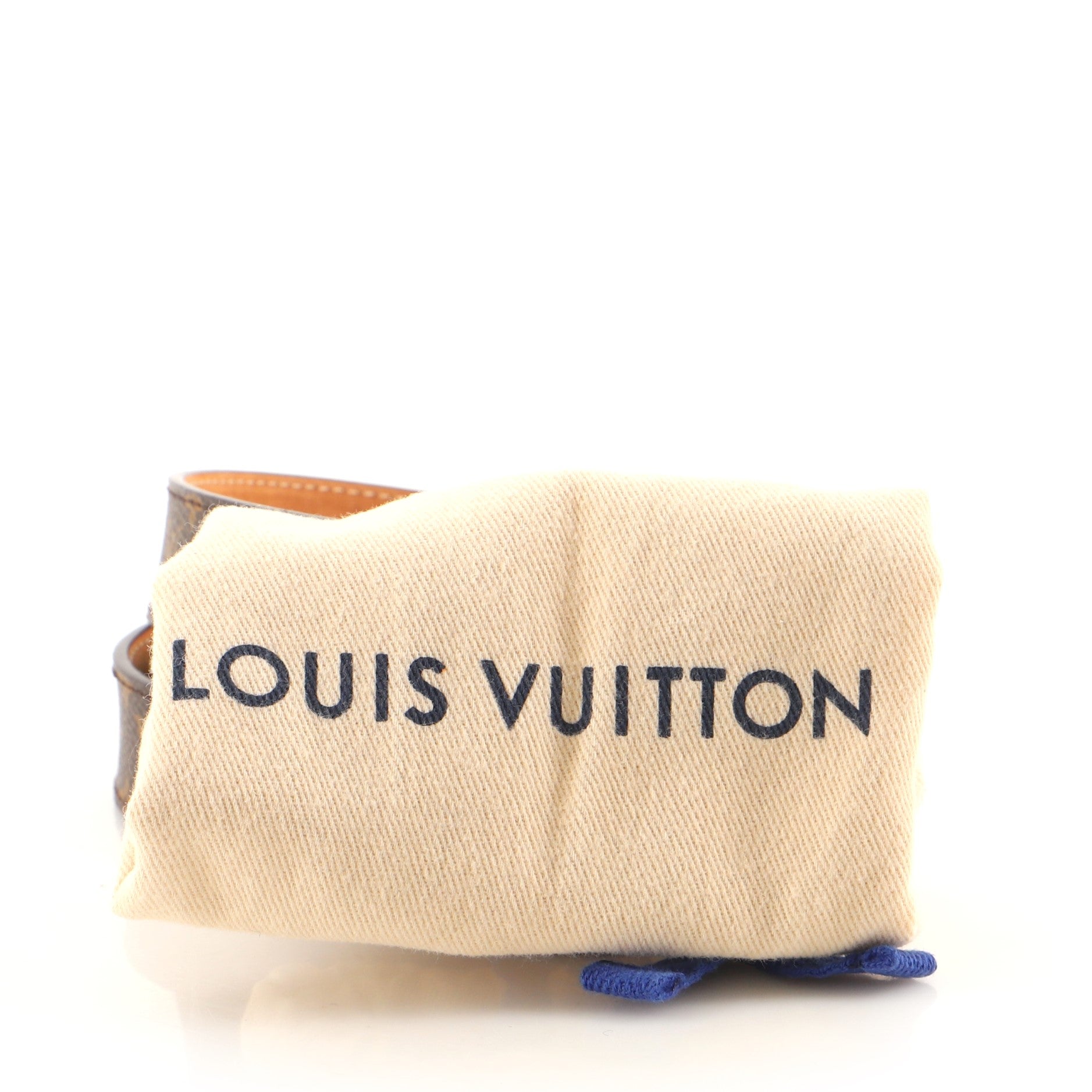 LV Initiales Belt Monogram Canvas Thin 75