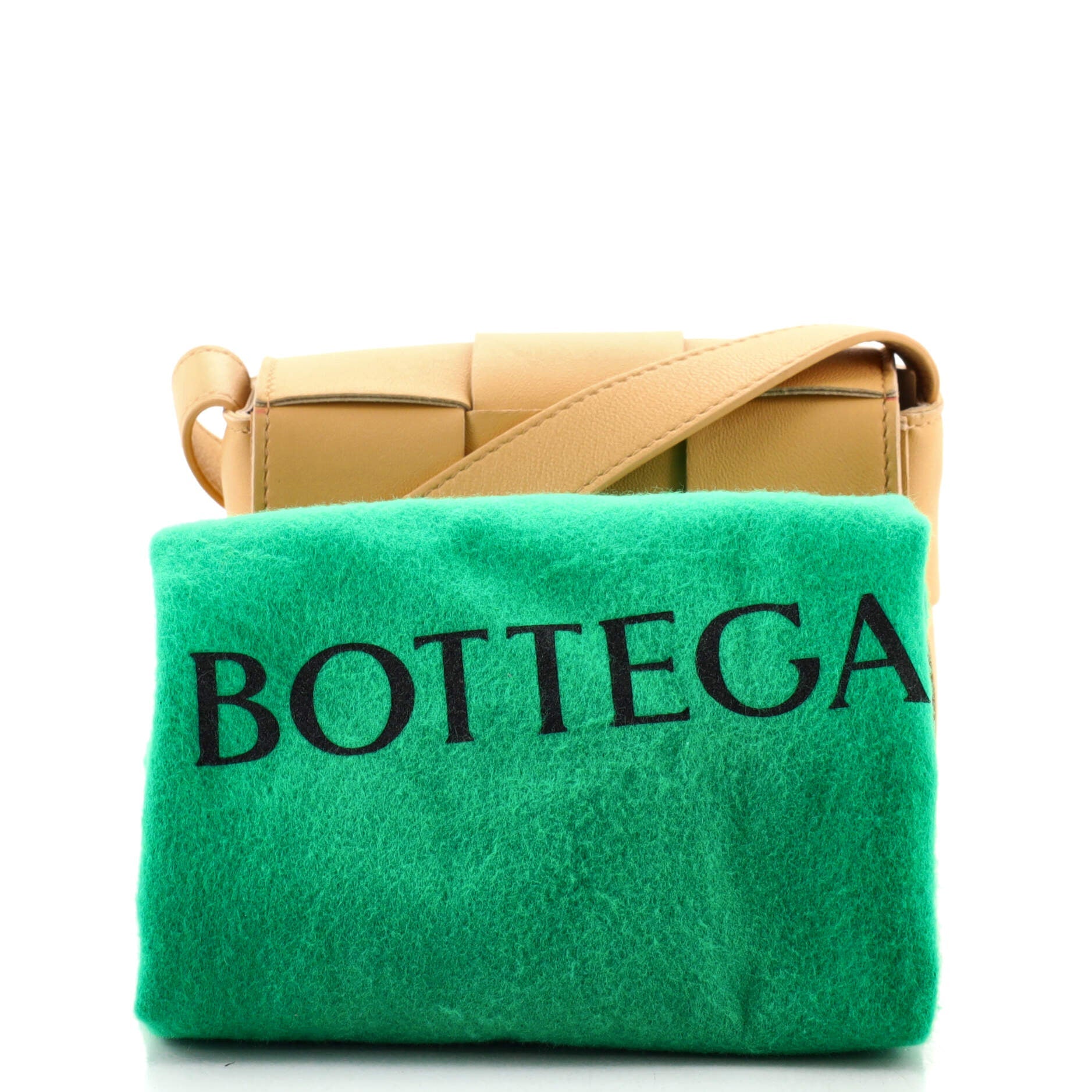 Cassette Crossbody Bag Maxi Intrecciato Leather Extra Mini