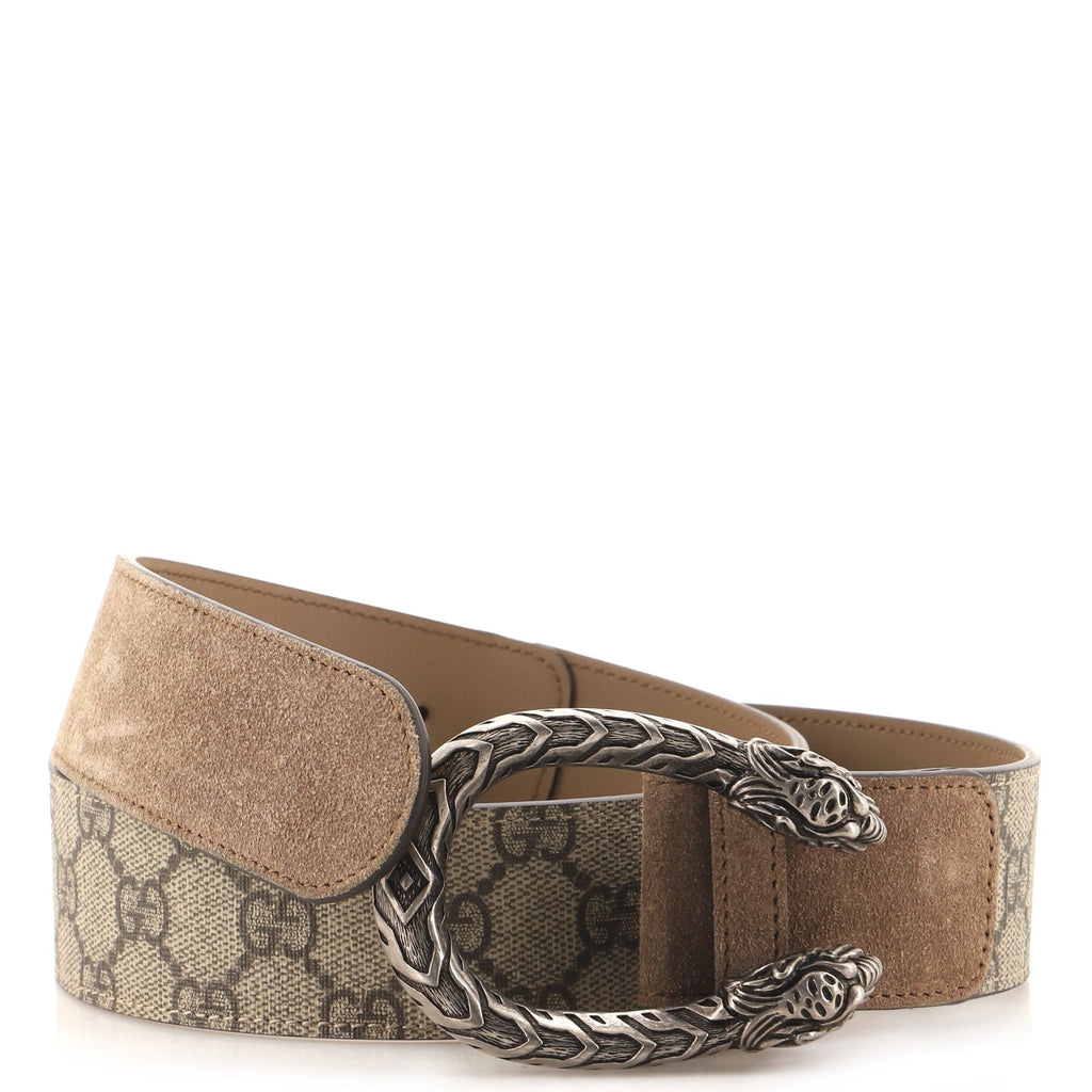 Dionysus Belt GG Coated Canvas Wide 80