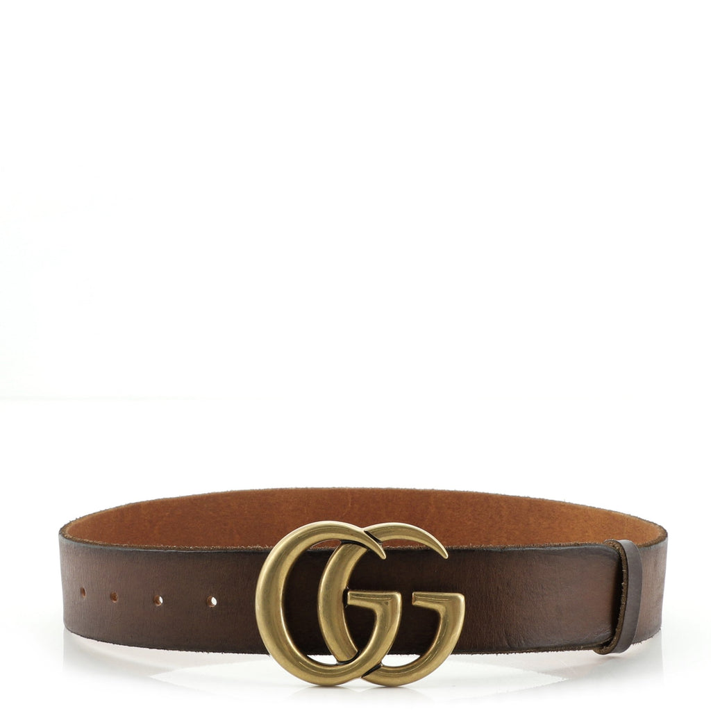 GG Marmont Belt Leather Wide 75