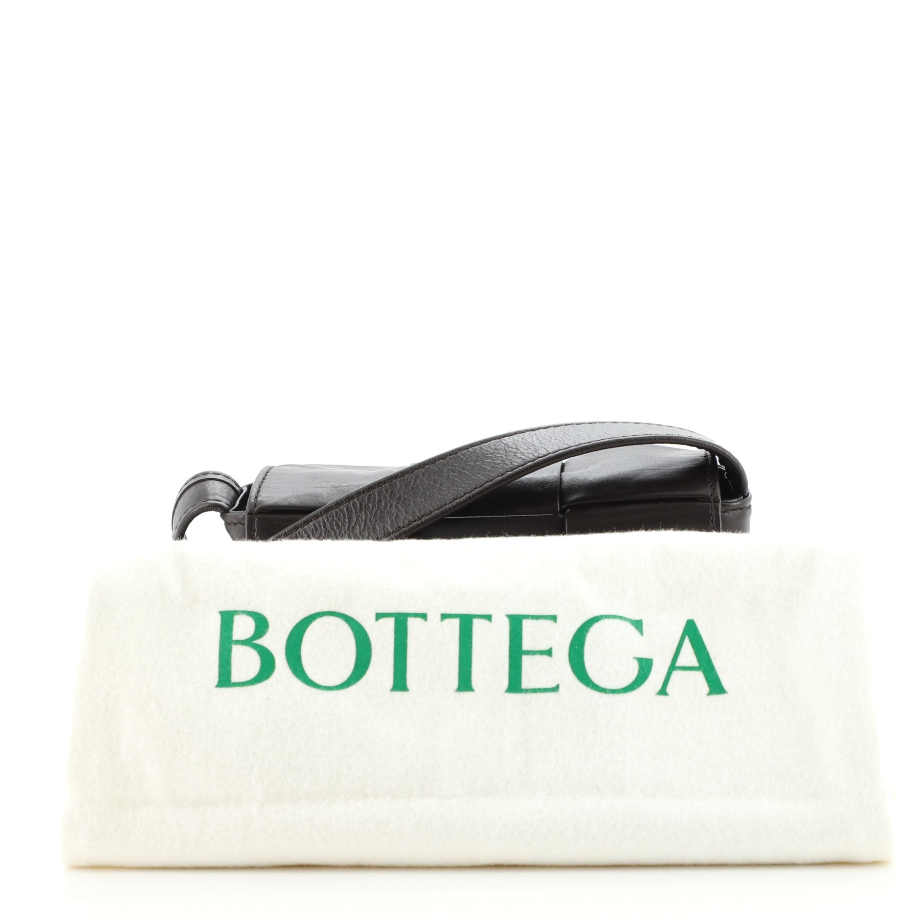 Cassette Crossbody Bag Maxi Intrecciato Leather Extra Mini