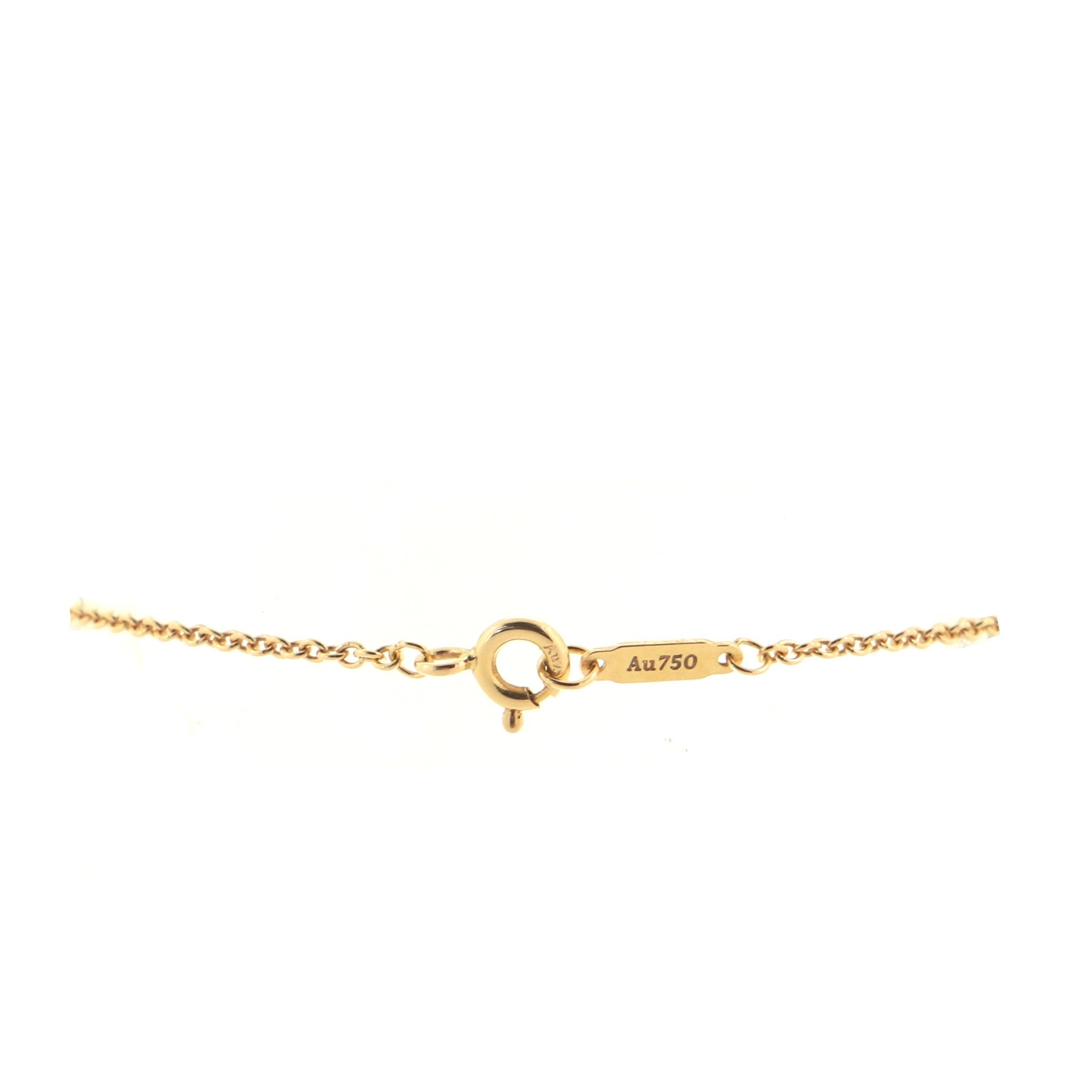 Atlas Pierced Chain Bracelet 18K Yellow Gold with Diamonds