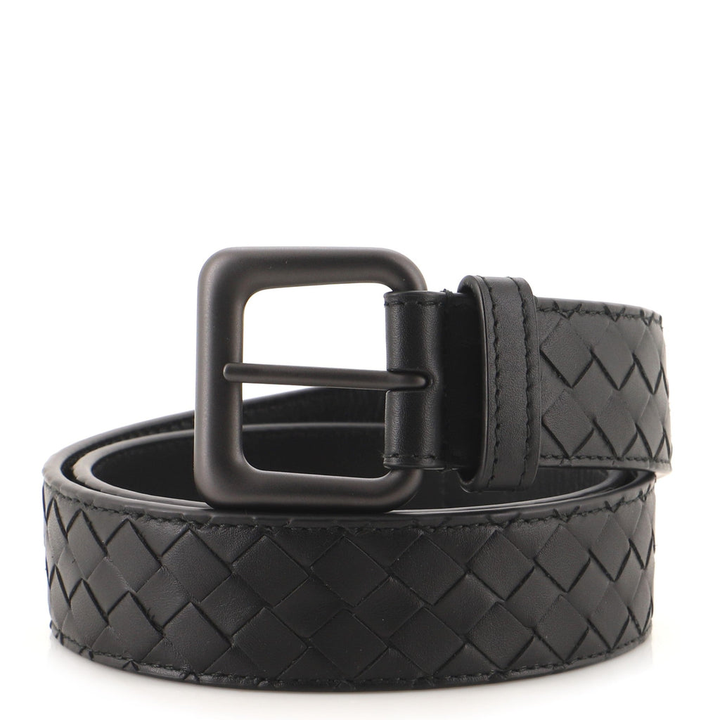 Buckle Belt Intrecciato Nappa Medium 80